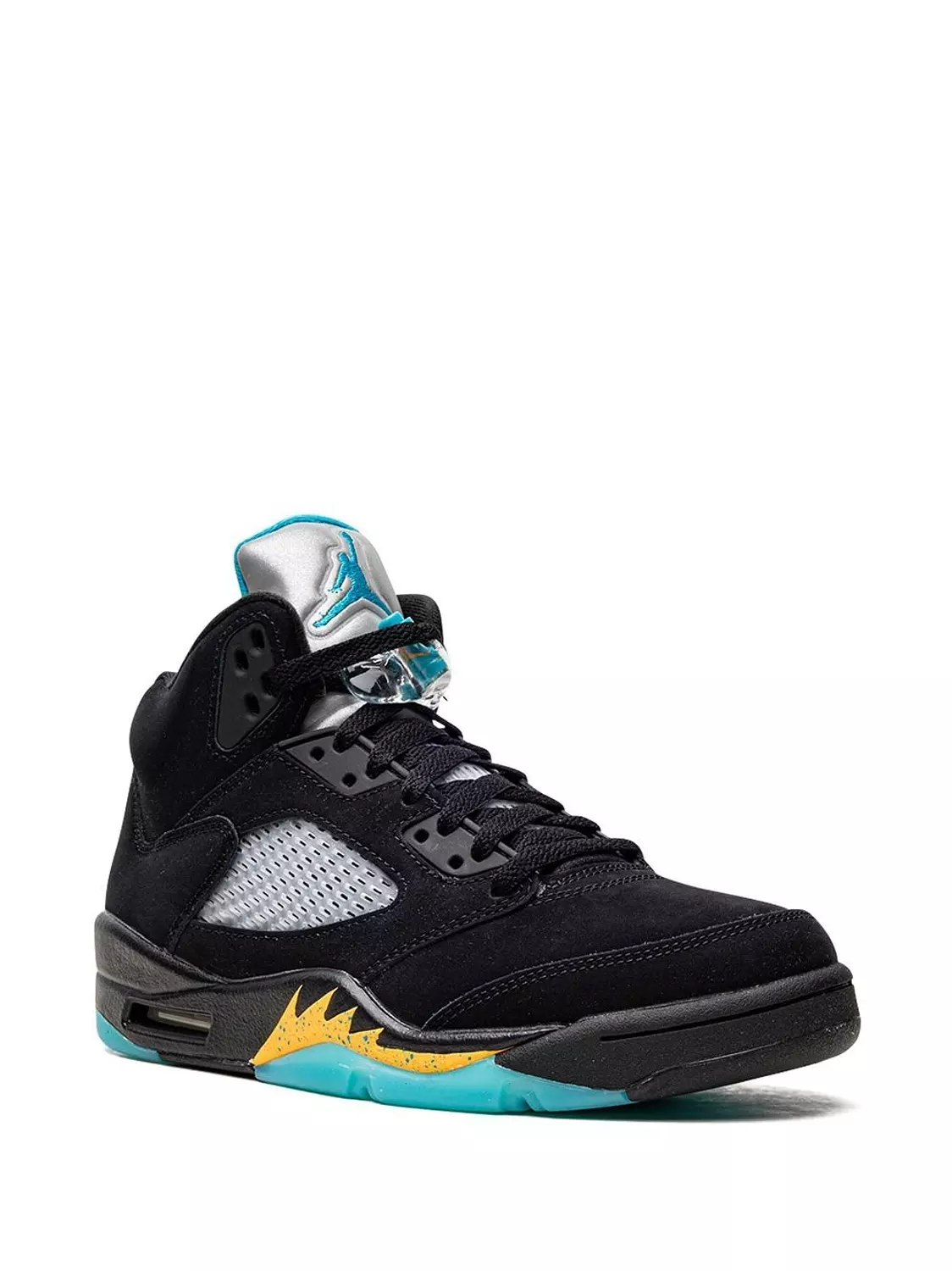 Air jordan 5 aqua black 1
