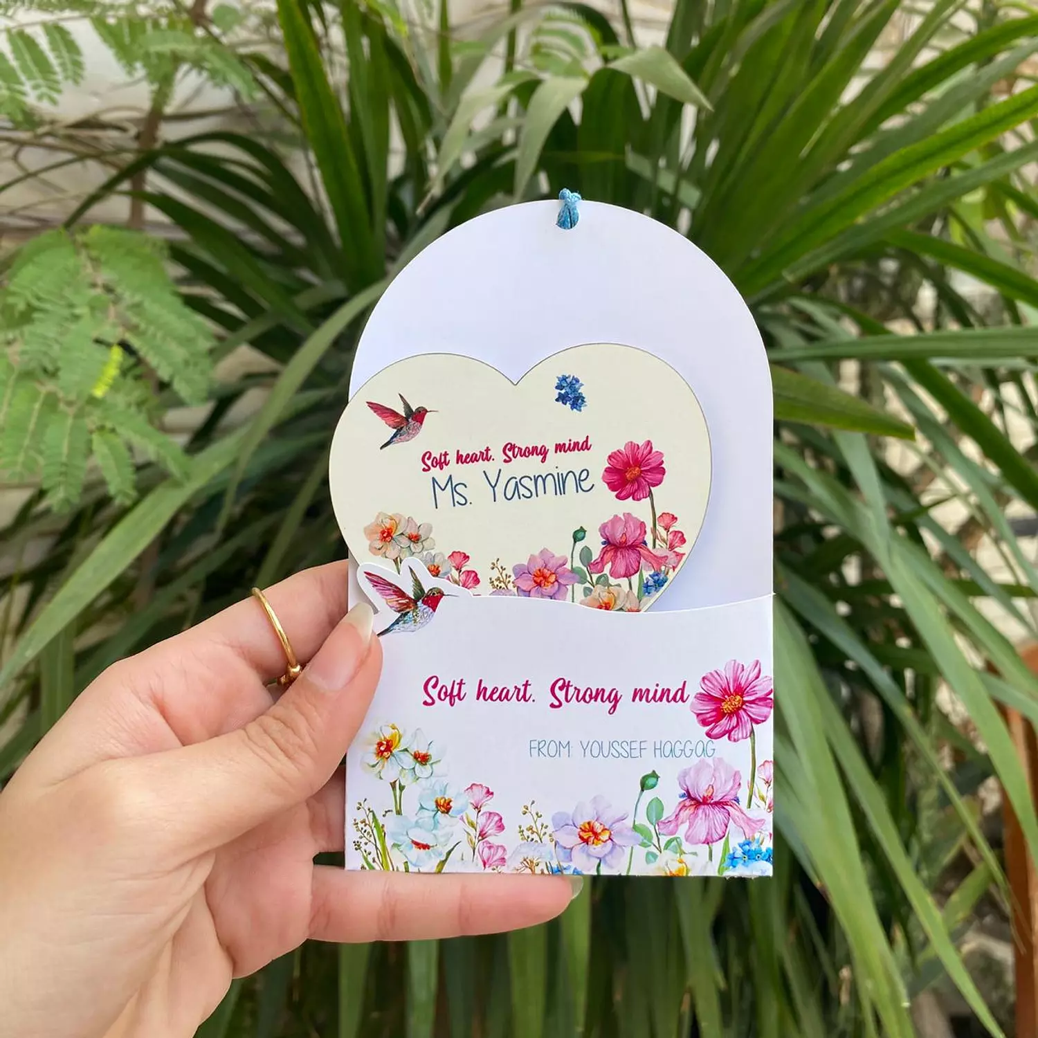 Blue Flowers Gift Box      6