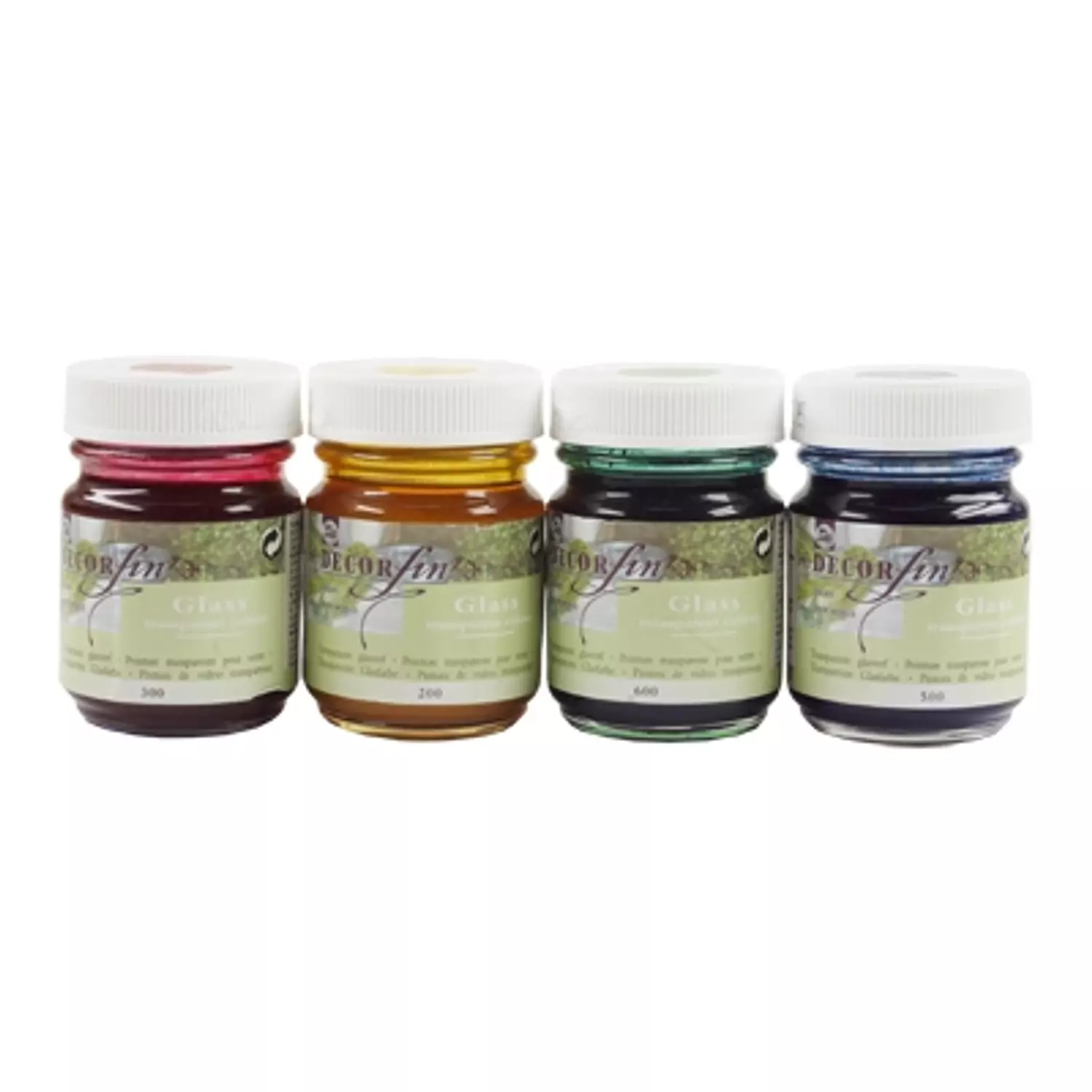 لون زجاج شفاف Talens Decor Fin glass transparent colour 50ml image