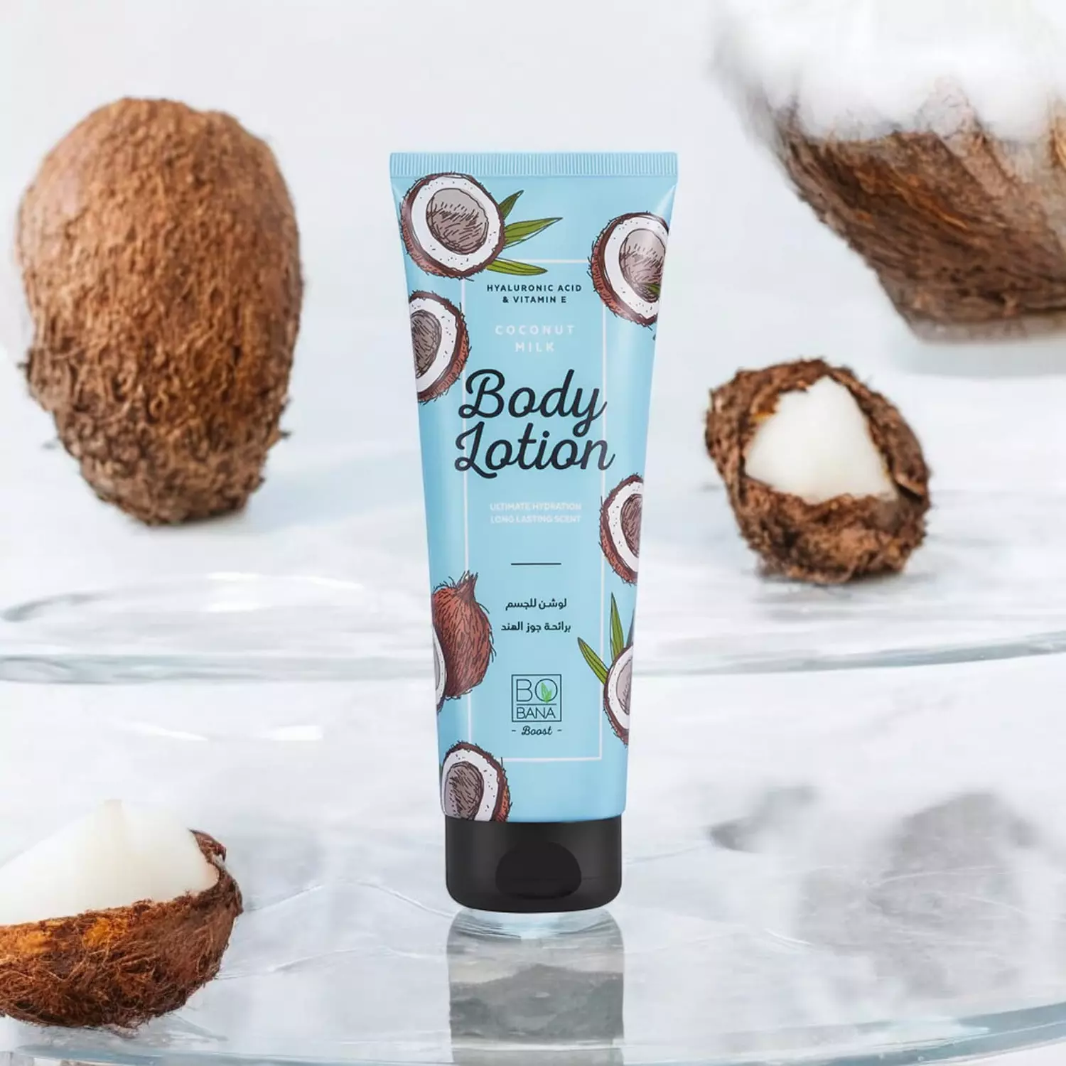 Bobana Body Lotion With Coconut Scent - 240 ml image