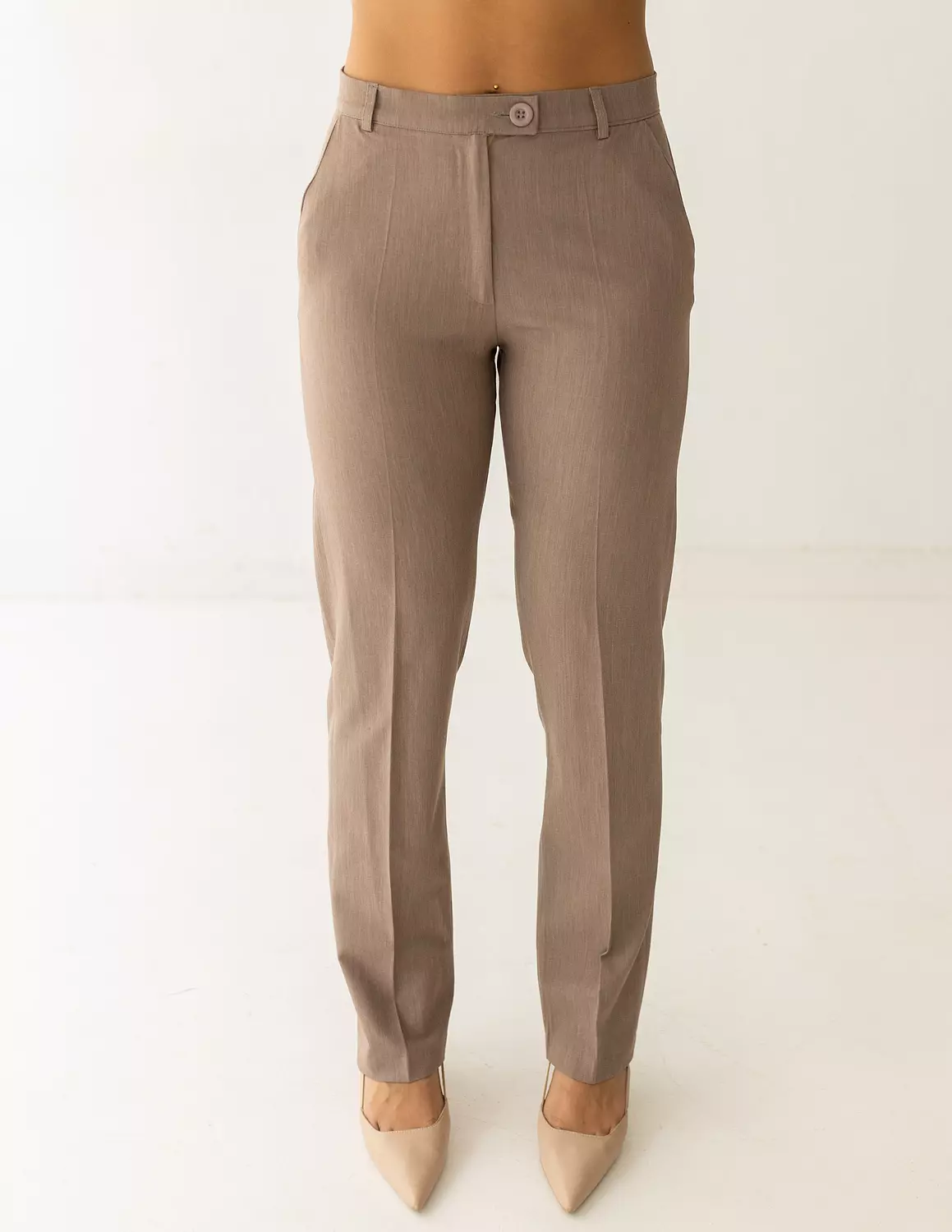 Mocha Light straight pants  image