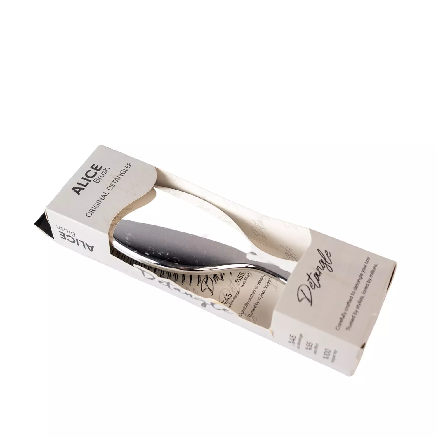 Silver Mirror Detangle Brush image