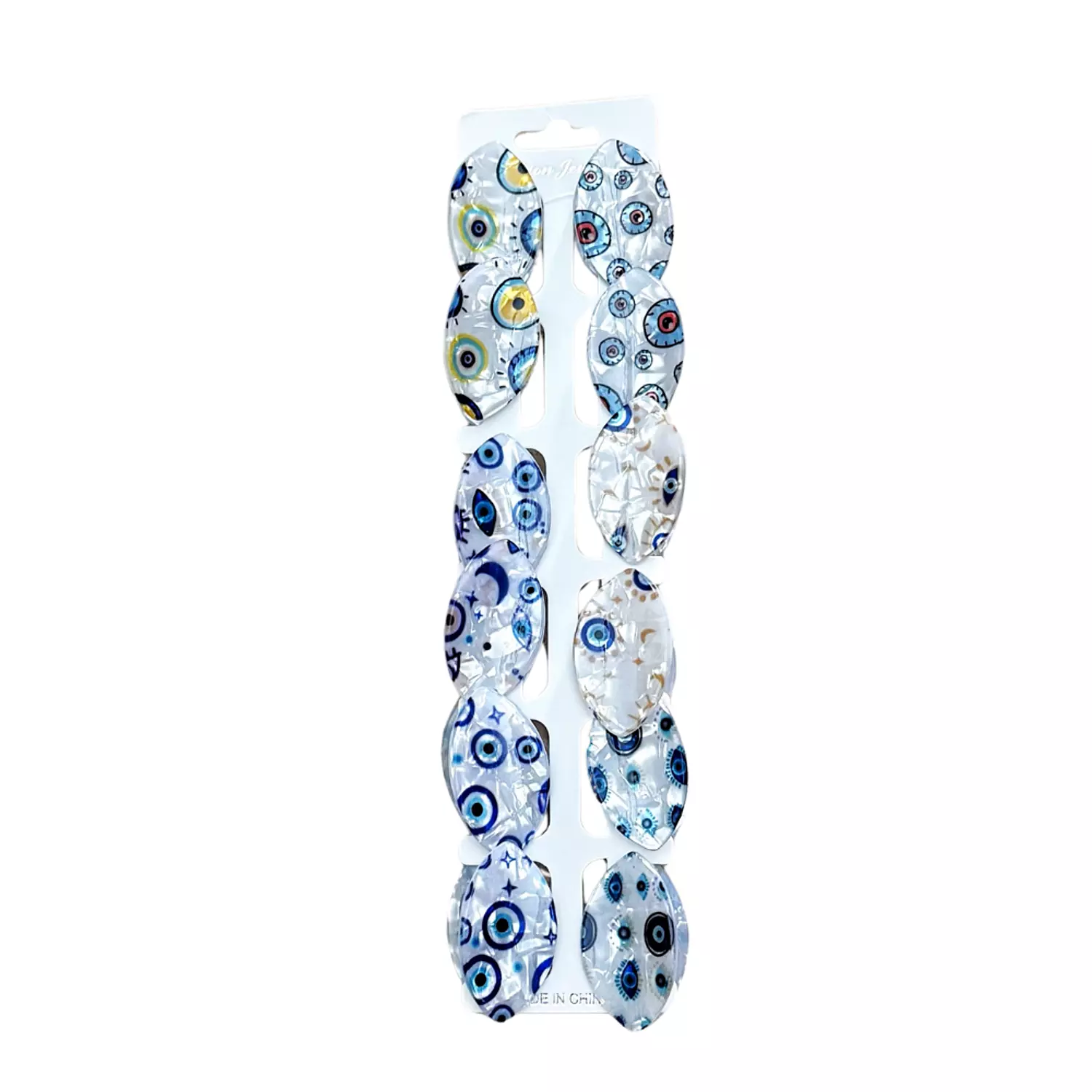 1 Pc Mini Evil Eye Claw Clip 3