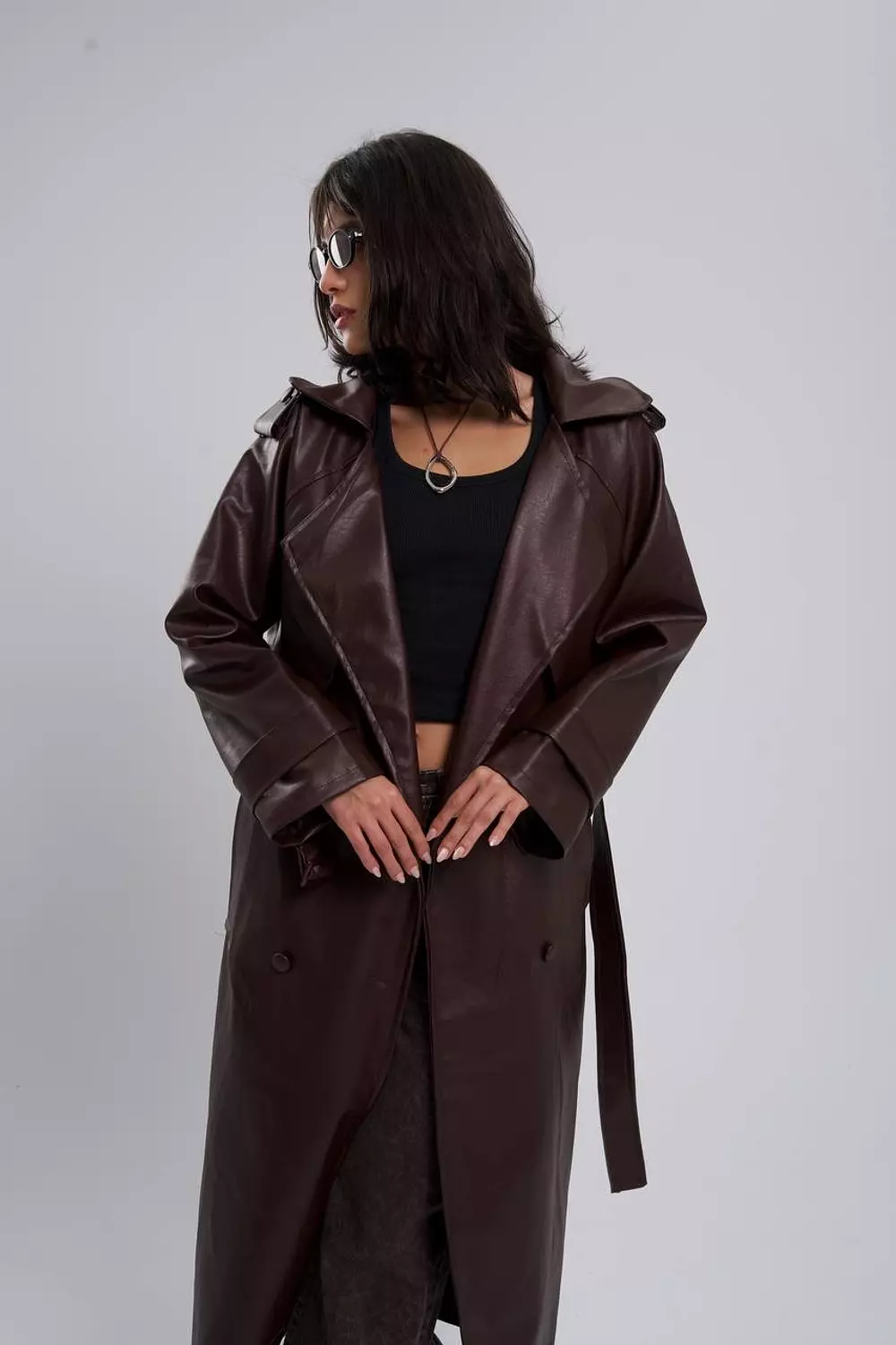 Leather coat 8