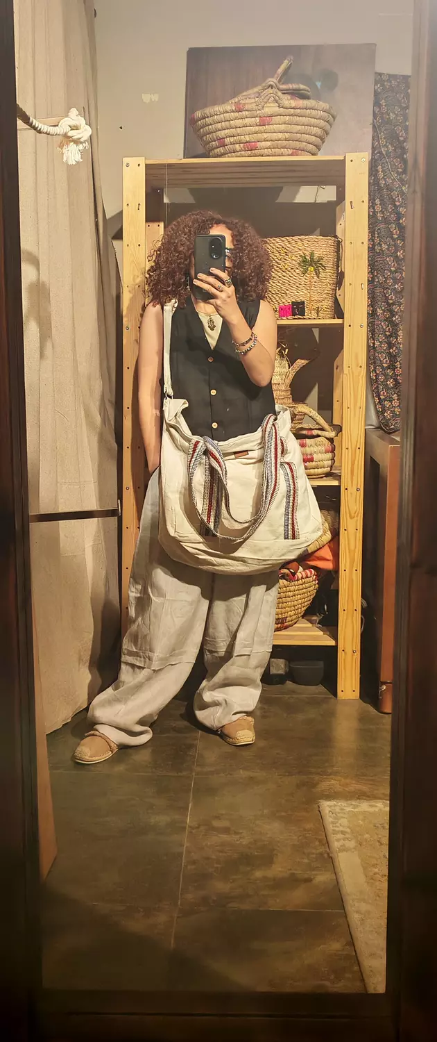 Linen sleeveless vest  11