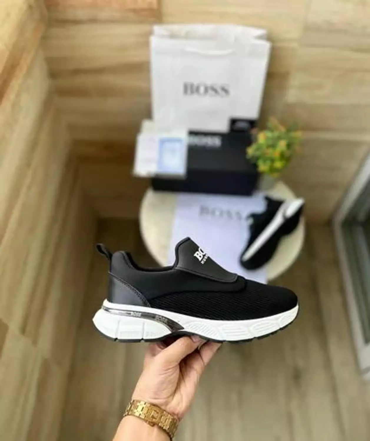 Hugo Boss Casual Sneakers Black  2