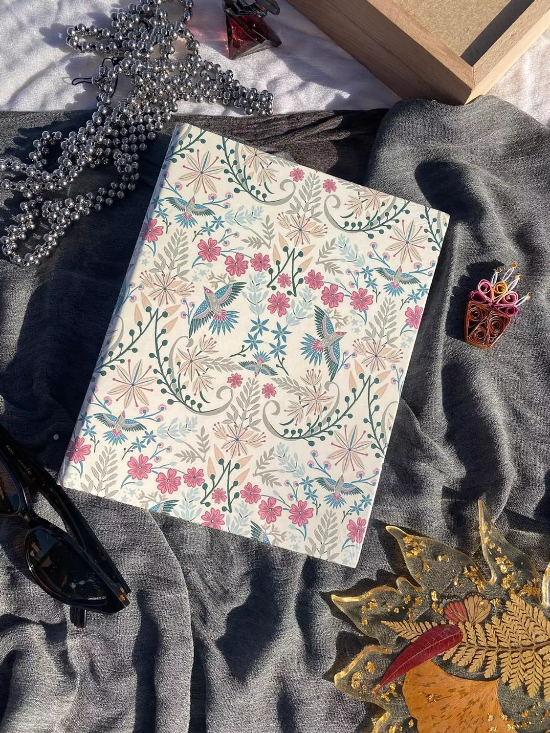 Whispering Wings A5 Binder Notebook image