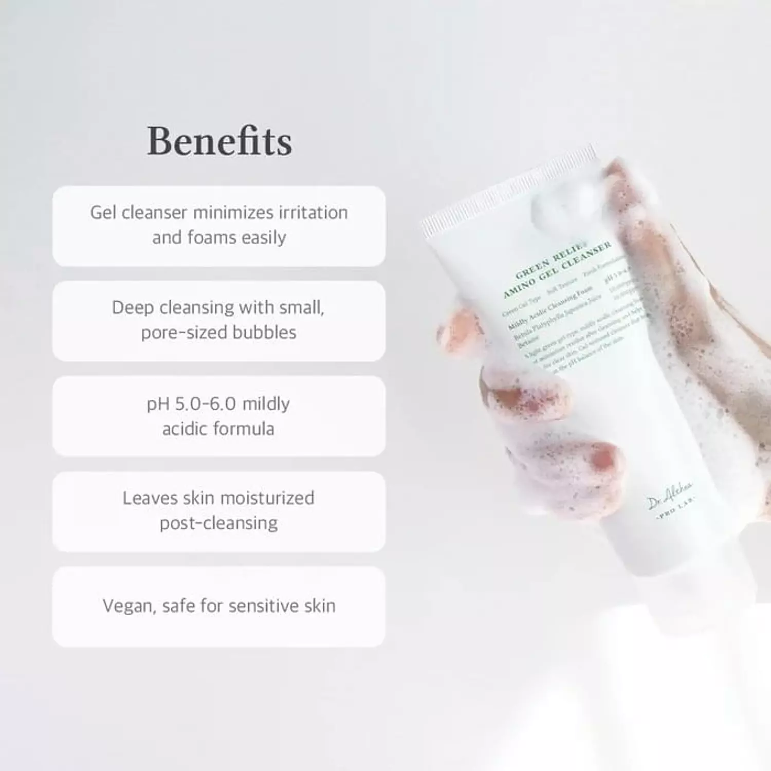 Dr. Althea - Green Relief Amino Gel Cleanser 3