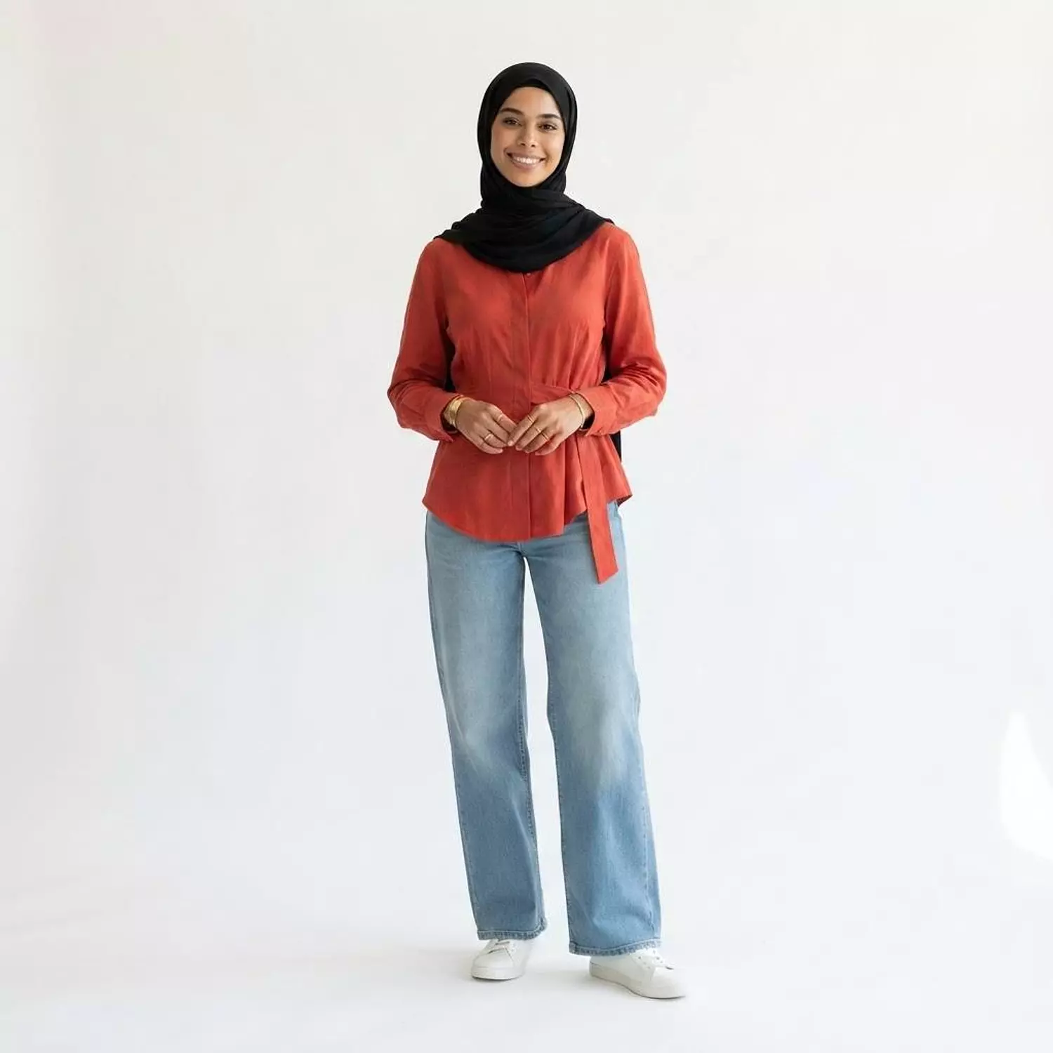 Tie-Waist linen Shirt 2