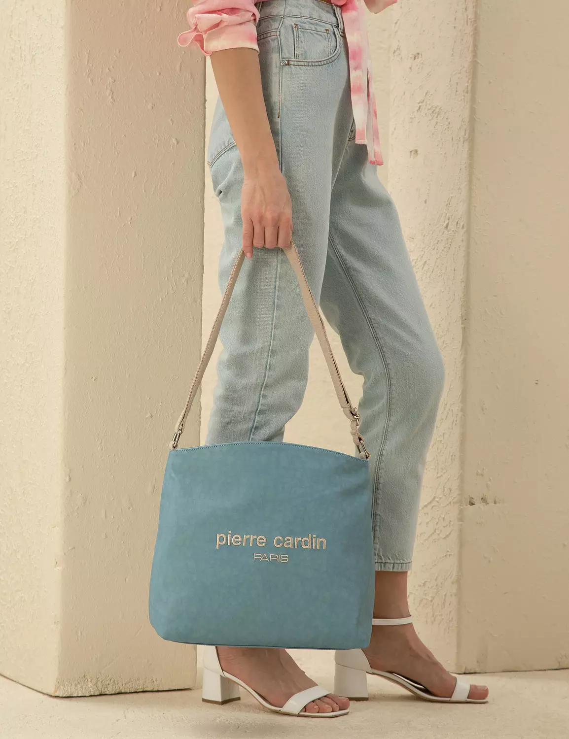 Pierre Cardin Casual Shoulder Bag – Light Blue 2