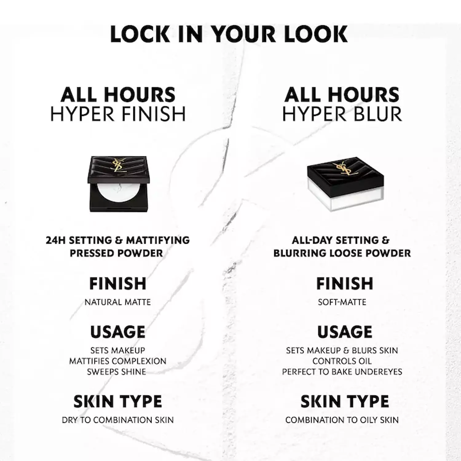 Yves Saint Laurent  YSL All Hours Hyper Blur Loose Setting Powder 4