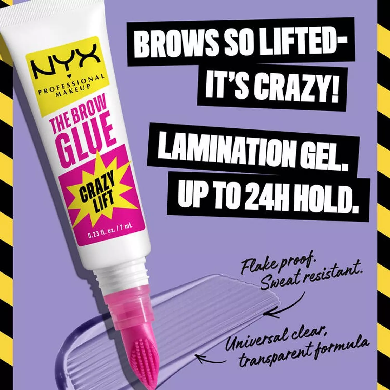 Nyx The Brow Glue Crazy Lift Brow Lamination Gel 2