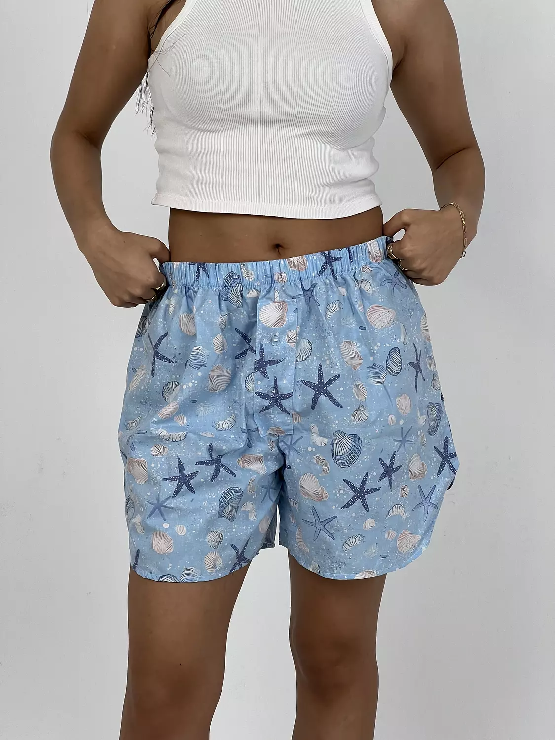seashells boxer shorts  image