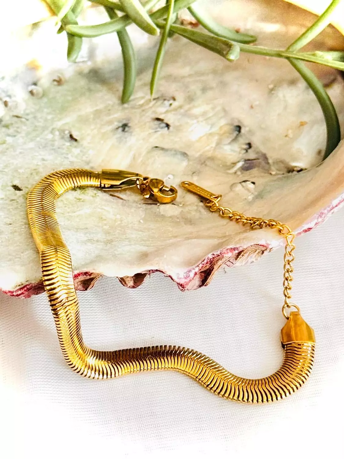 Gold Plated Stainless bracelets hover image