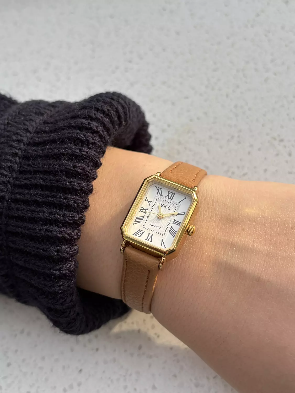 Light brown leather 4