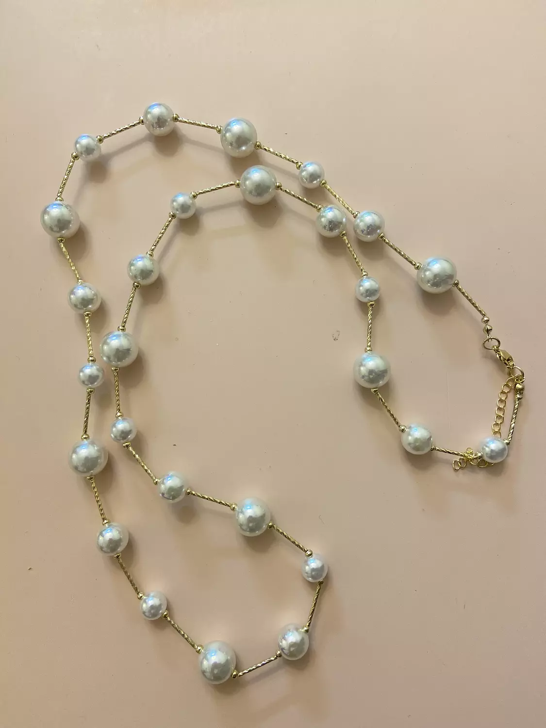Minimal Pearl Necklace image