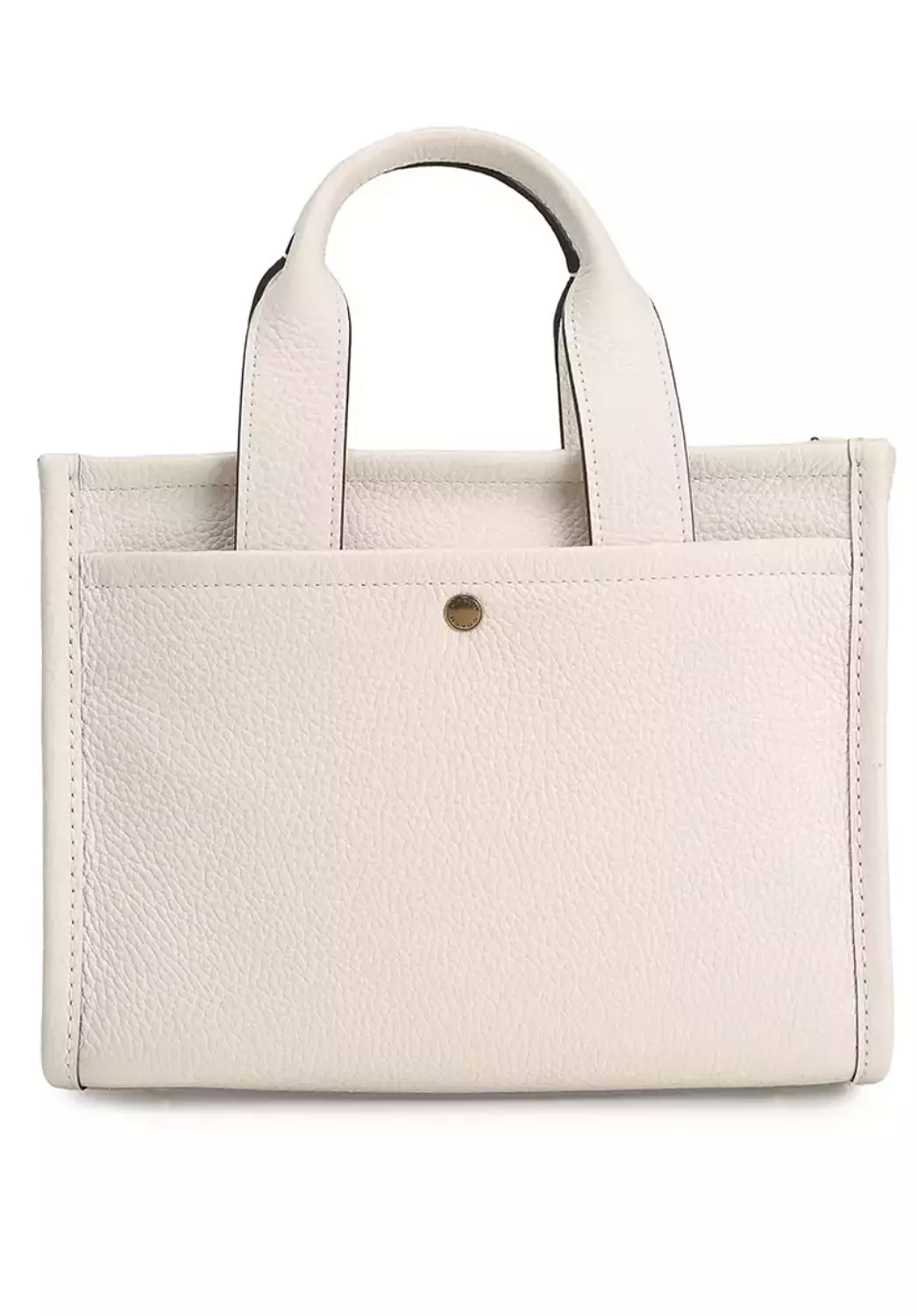 Coach Cargo Tote Bag 26 leather in white 2