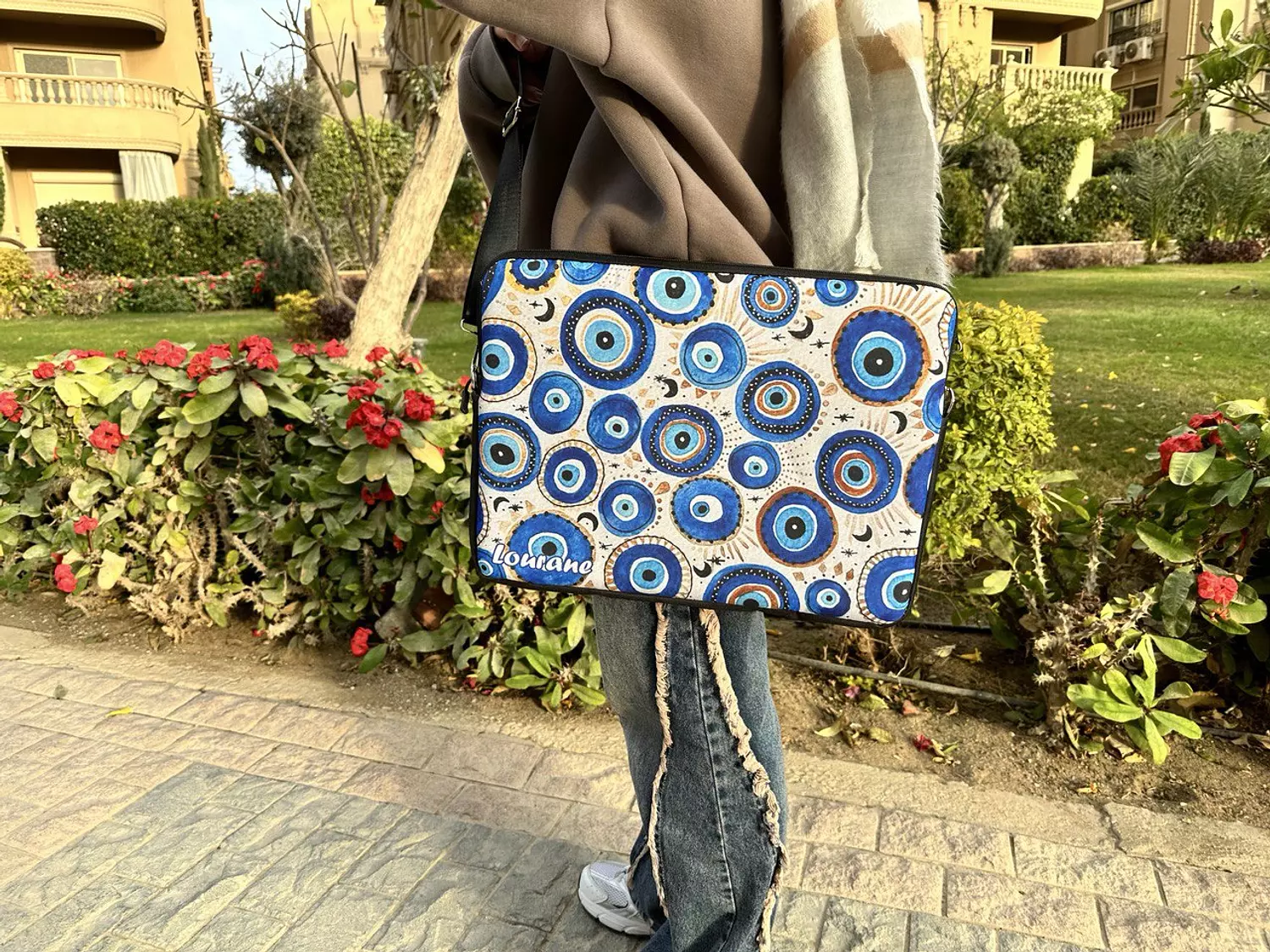 Evil Eye Laptop Sleeve 2