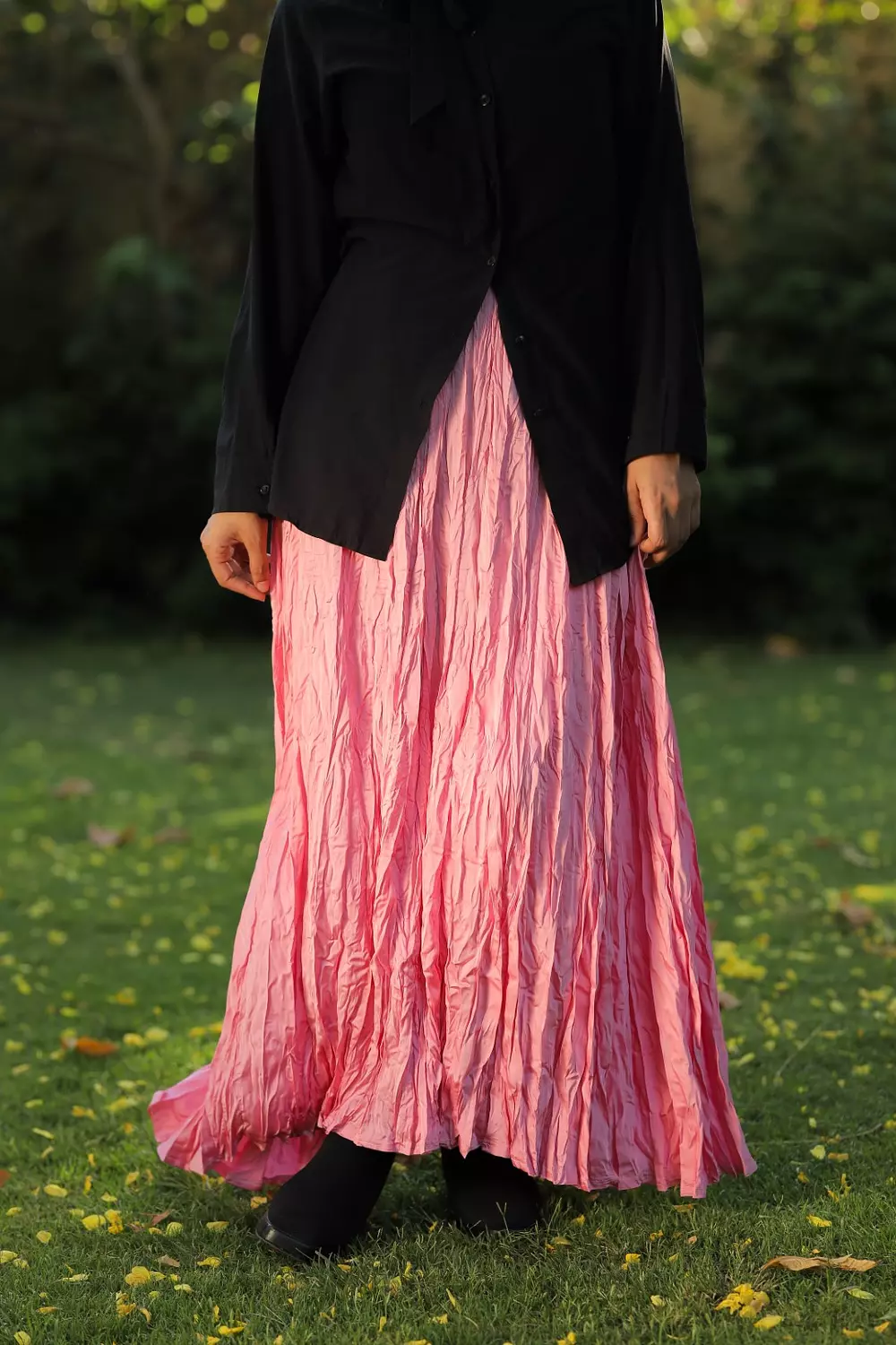 Crushed Skirt 13