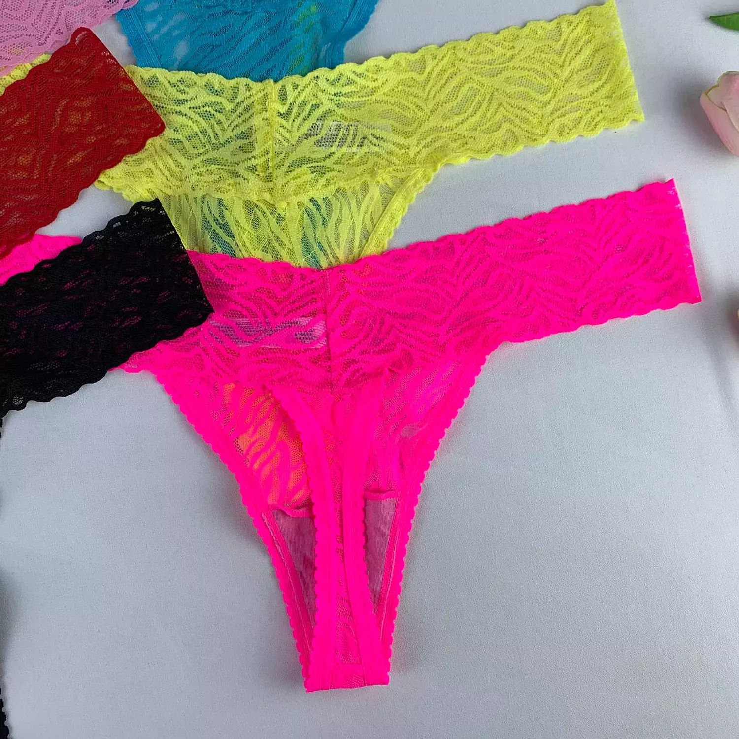 Lace lingerie panty thong from Primark  3