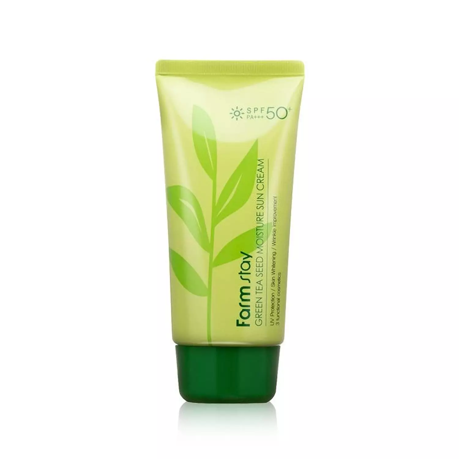 Farm Stay Green Tea Seed Moisture Sun Cream (SPF50+ / PA+++) image