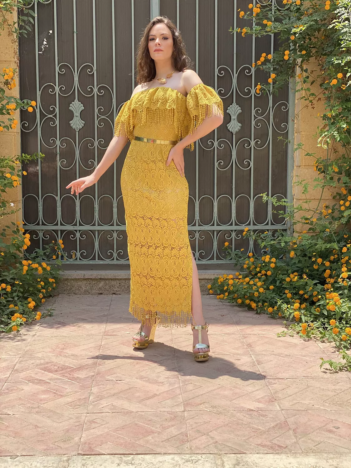 Mustard Summer Dress  image