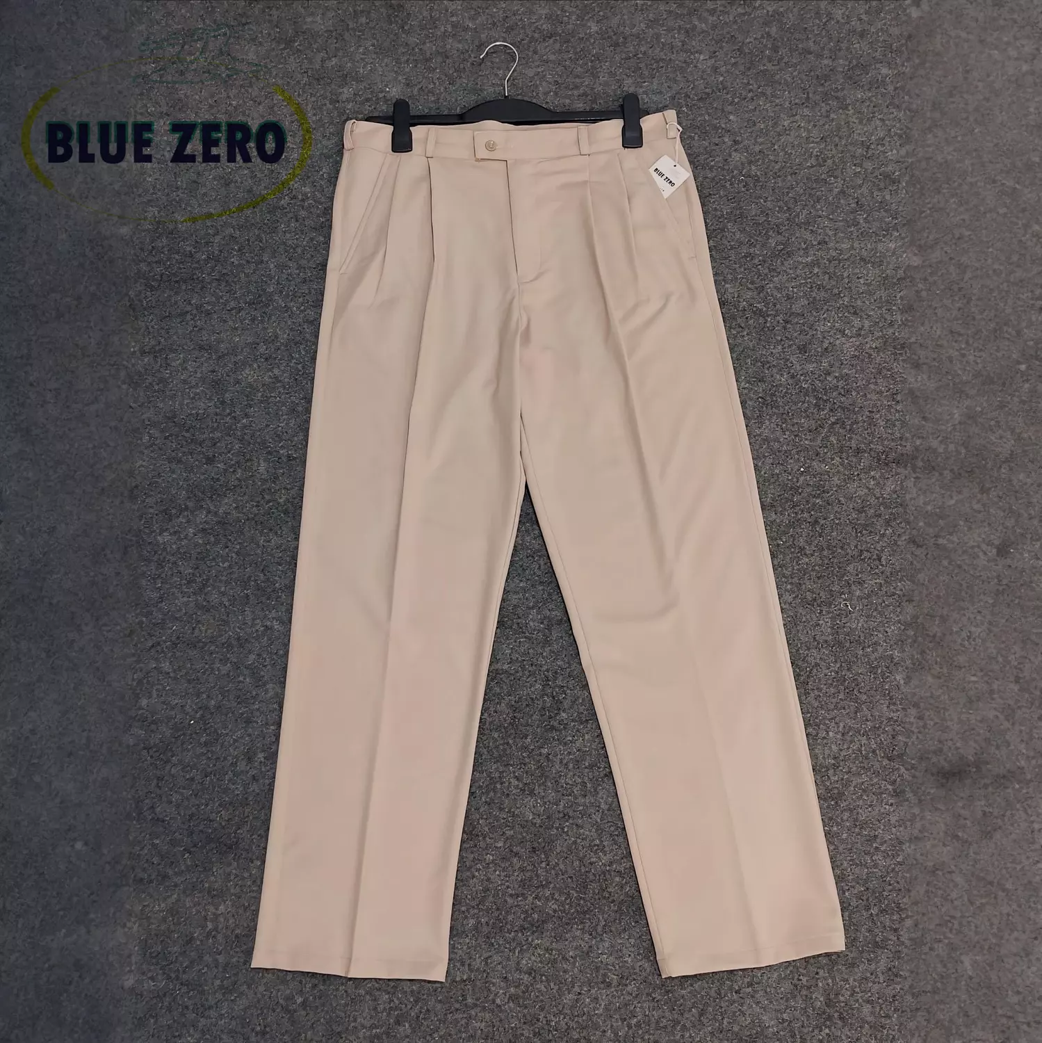 Classic wide leg beige image