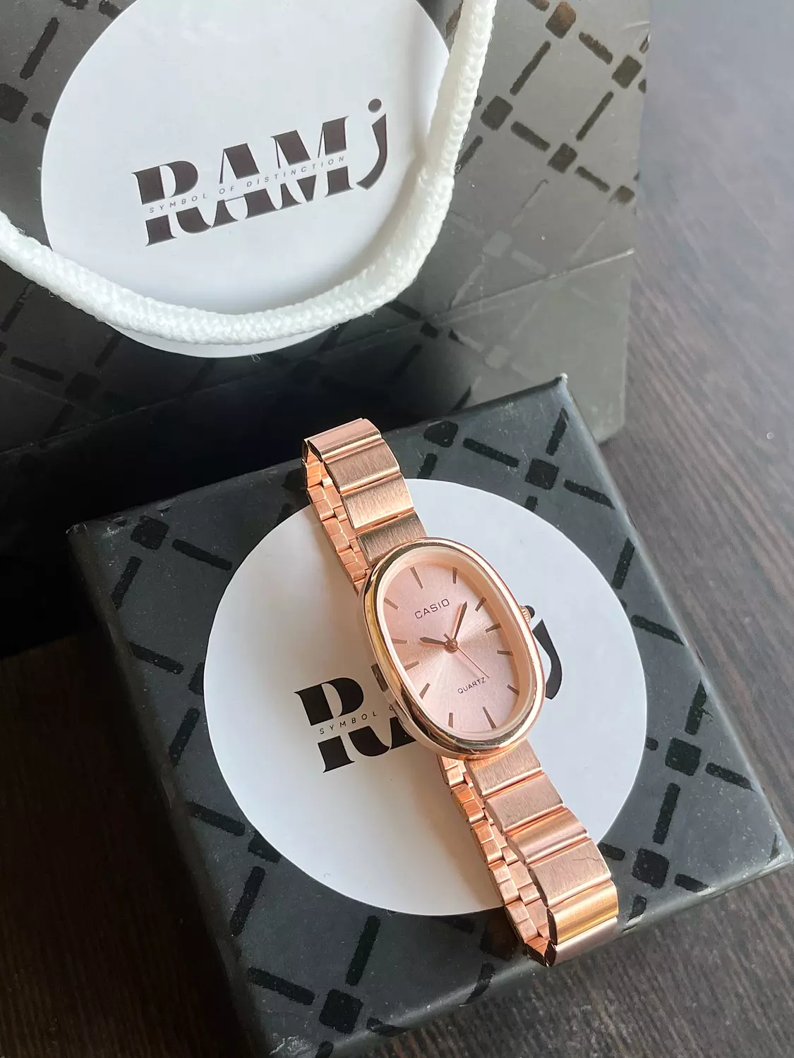 Casio new look rosegold image
