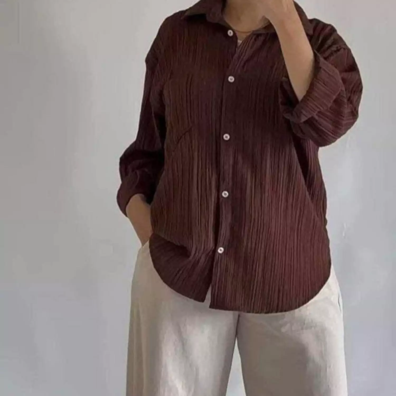 Casual blouse hover image