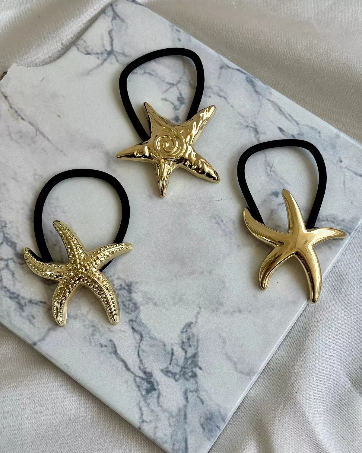 Gold scrunchie 5 image