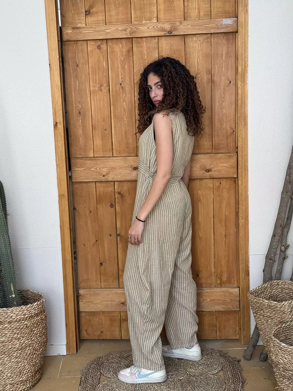 Striped Jumpsuit  1