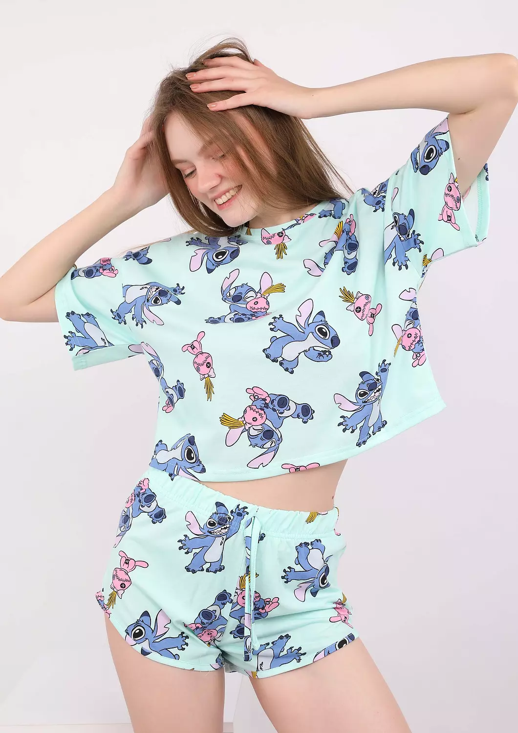 lilo and stitch Short Pajama Set 2