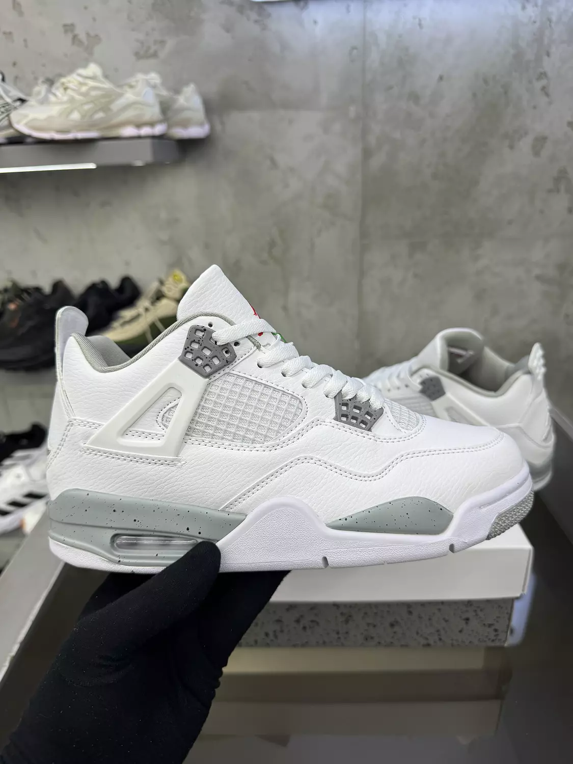 Nike Air Jordan 4 Retro White Oreo ‘’premium’’ 8