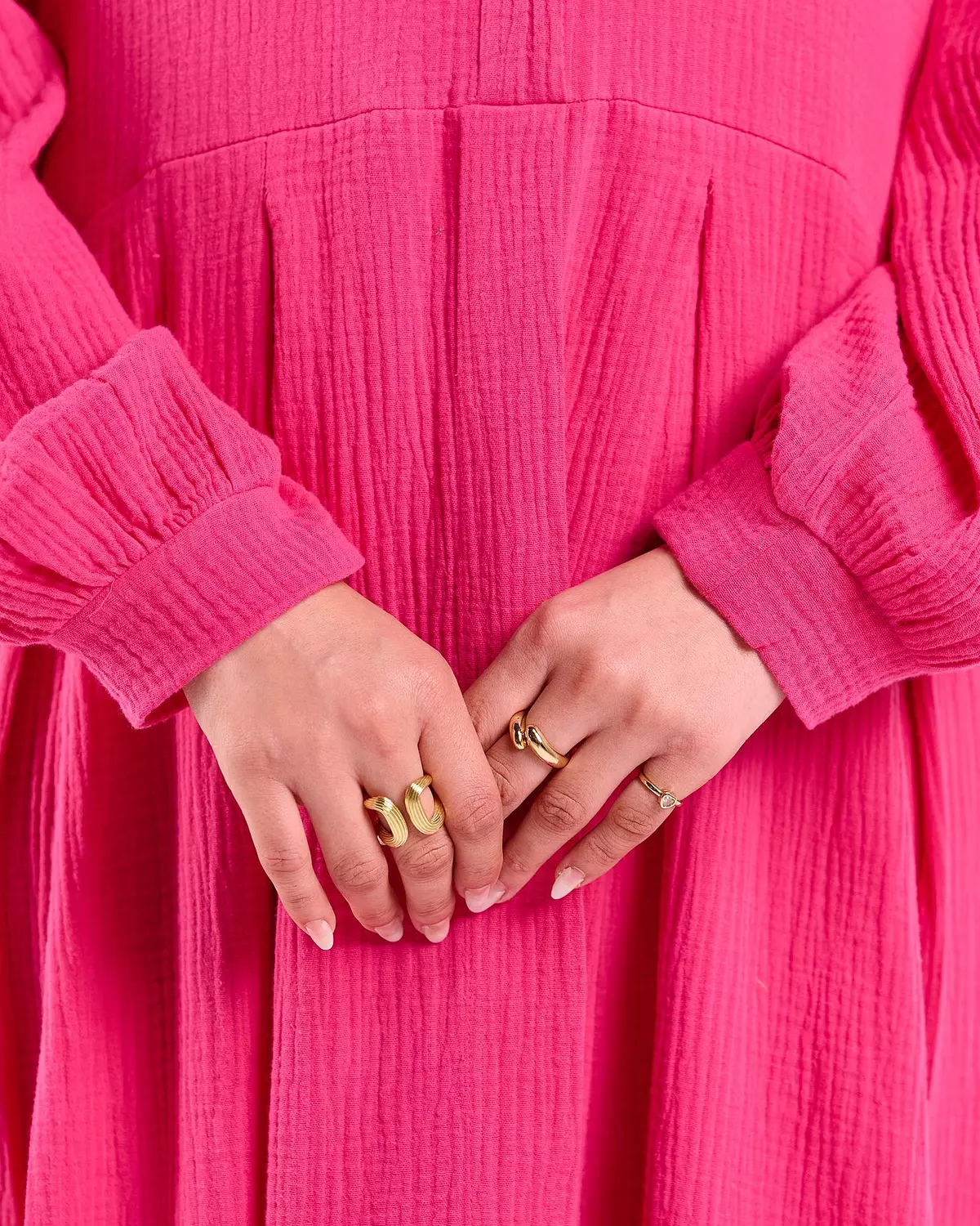 Summer Dress in Hot pink 5