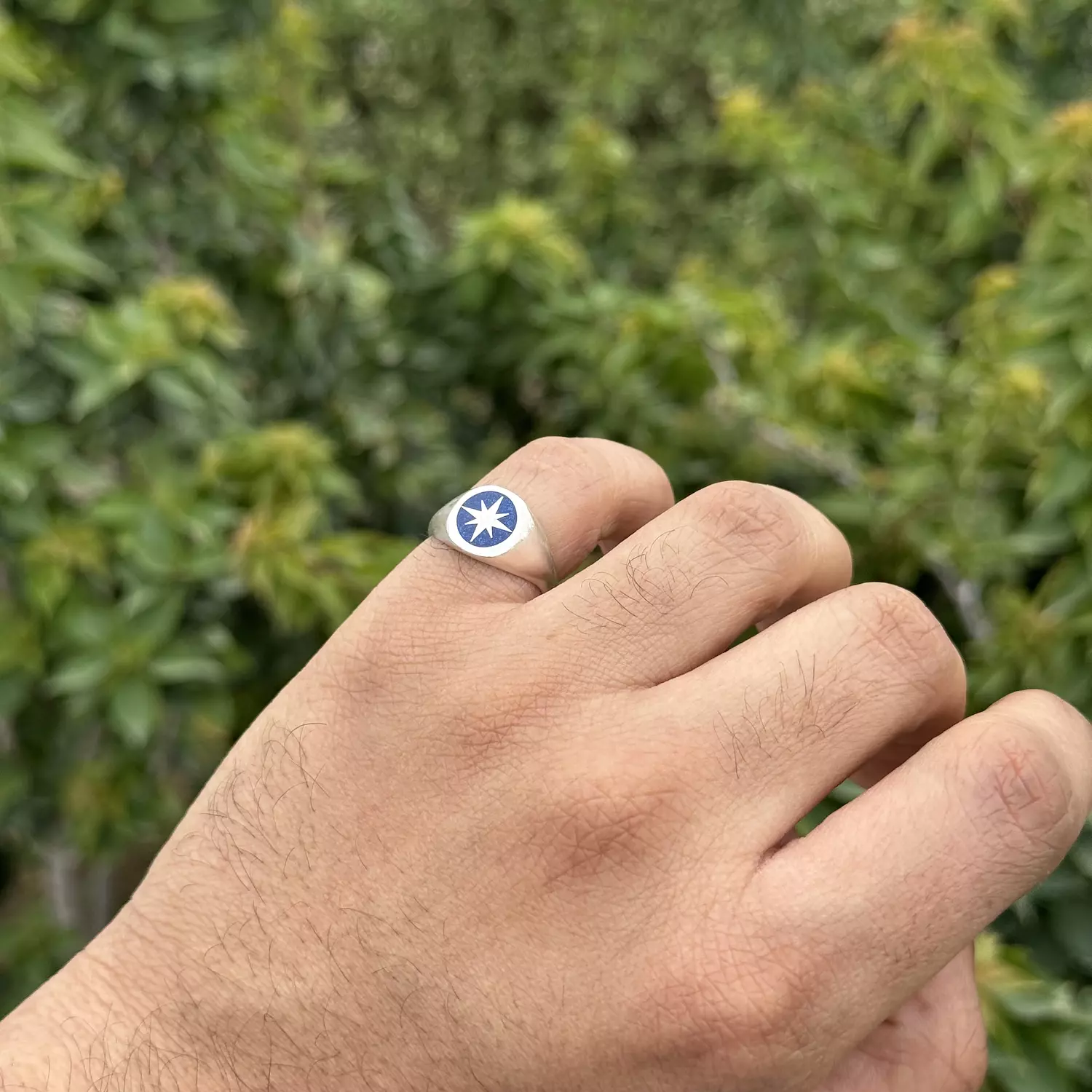 Blue Lunara Ring image