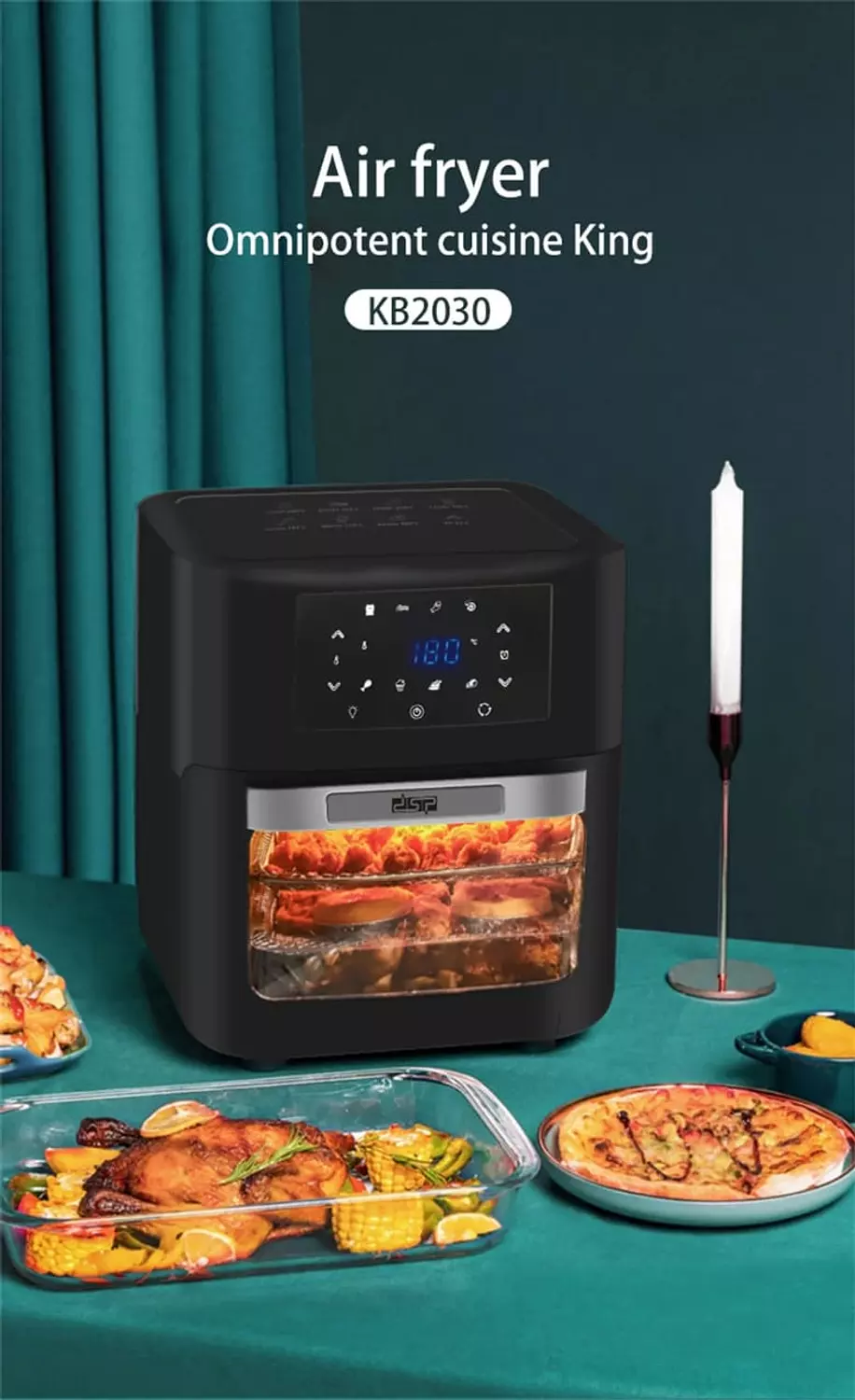 Dsp Airfryer 12 L Digital image