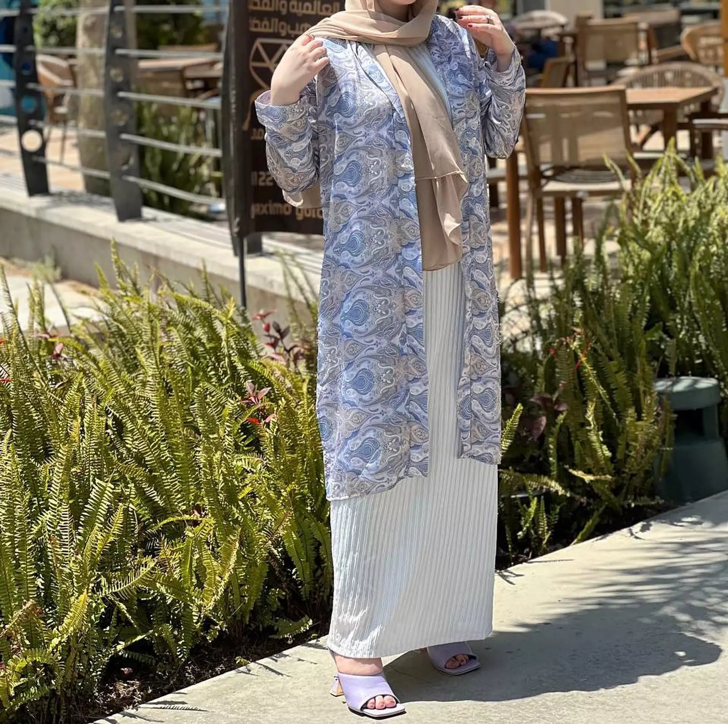 Blue Cardigan 3