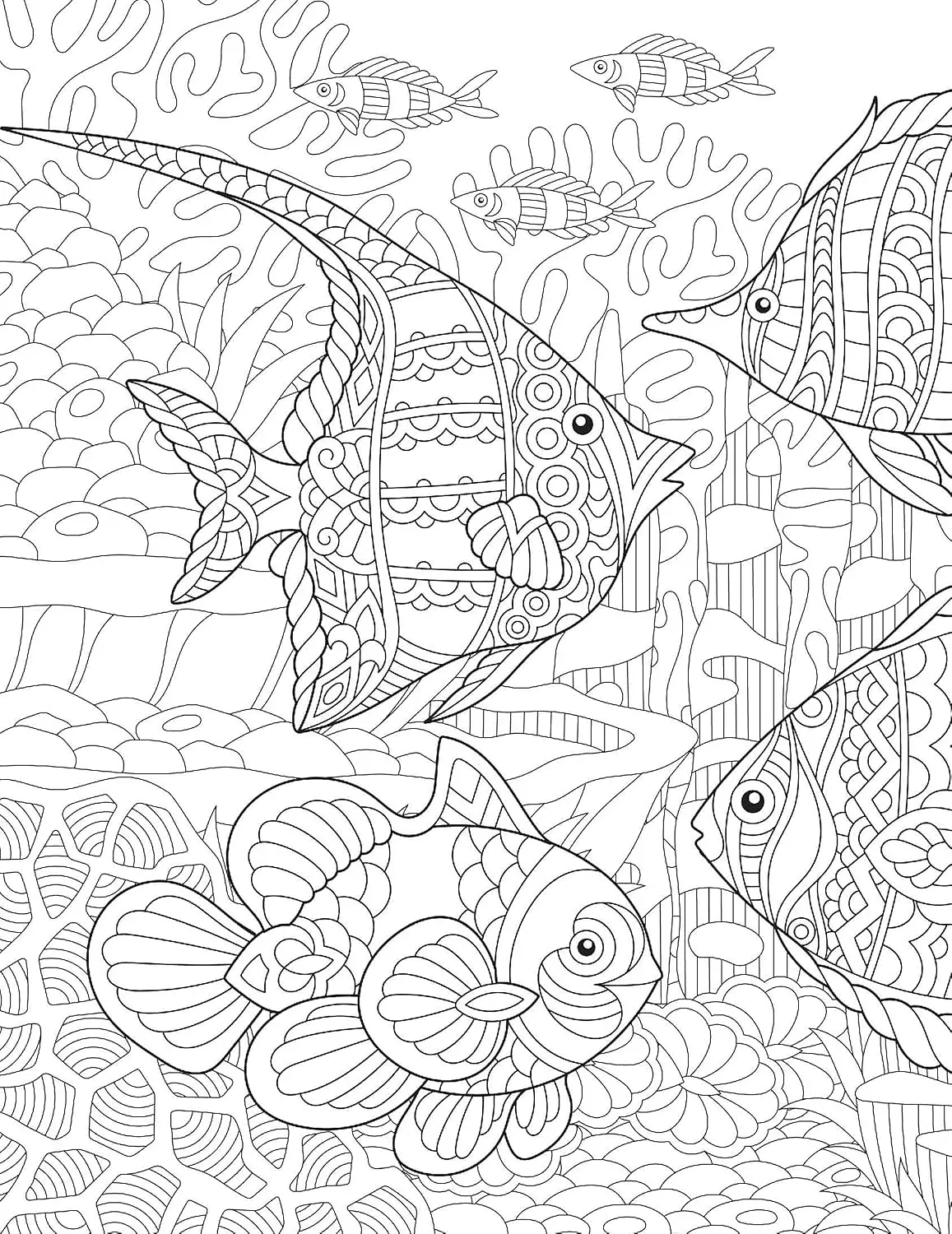 Ocean- Colouring Book for Adults hover image