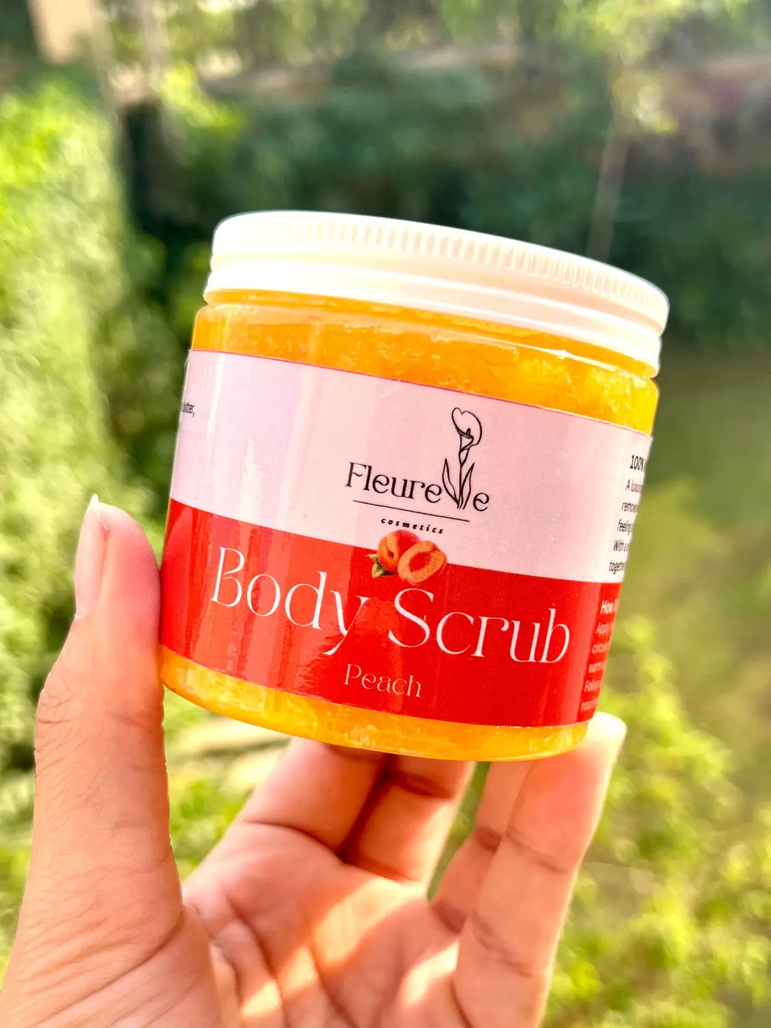 Peach Body Scrub 1