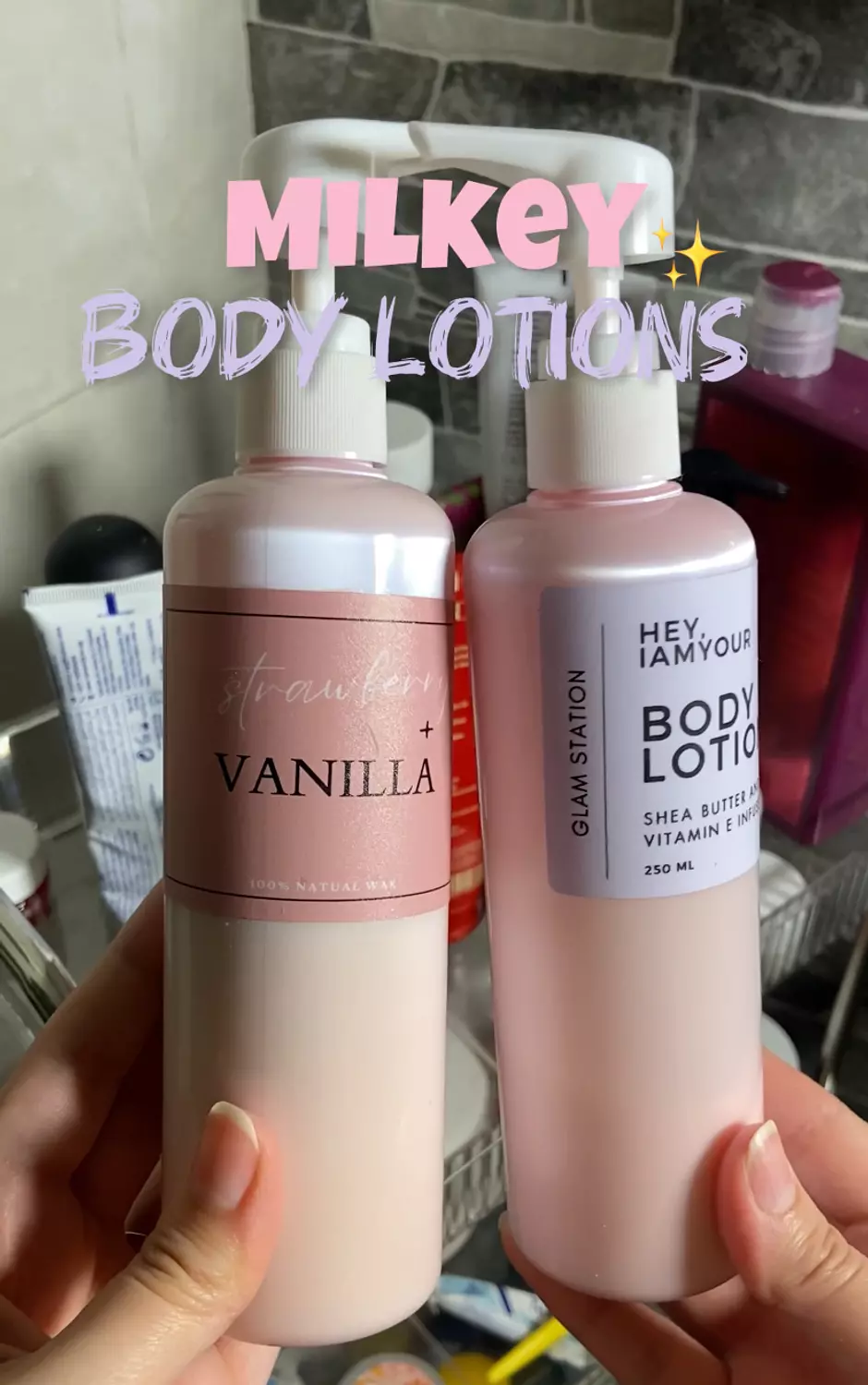 Milky lotions image