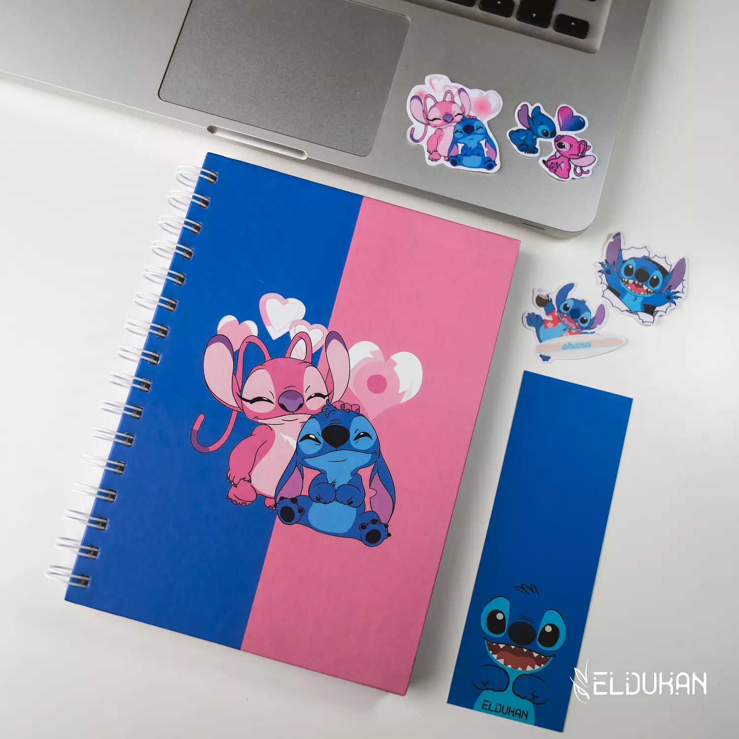 Stitch & angel notebook full package image