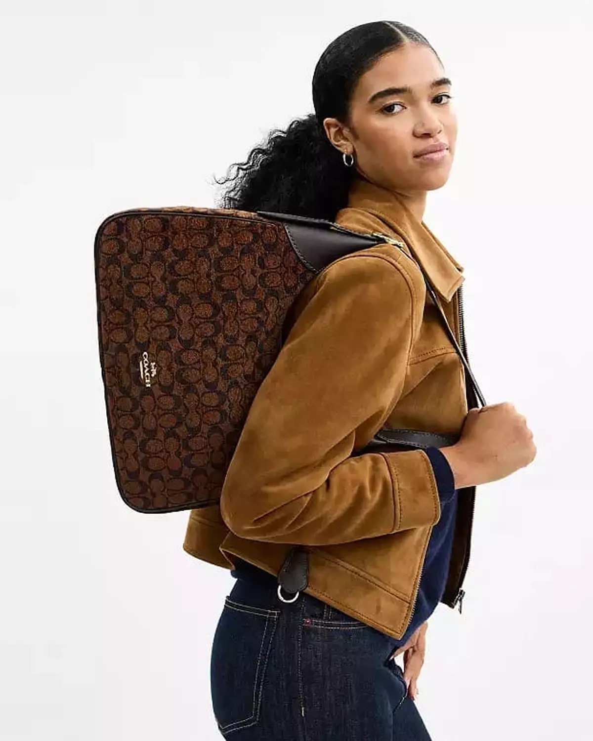 Coach Ella shoulder bag in truffle 8