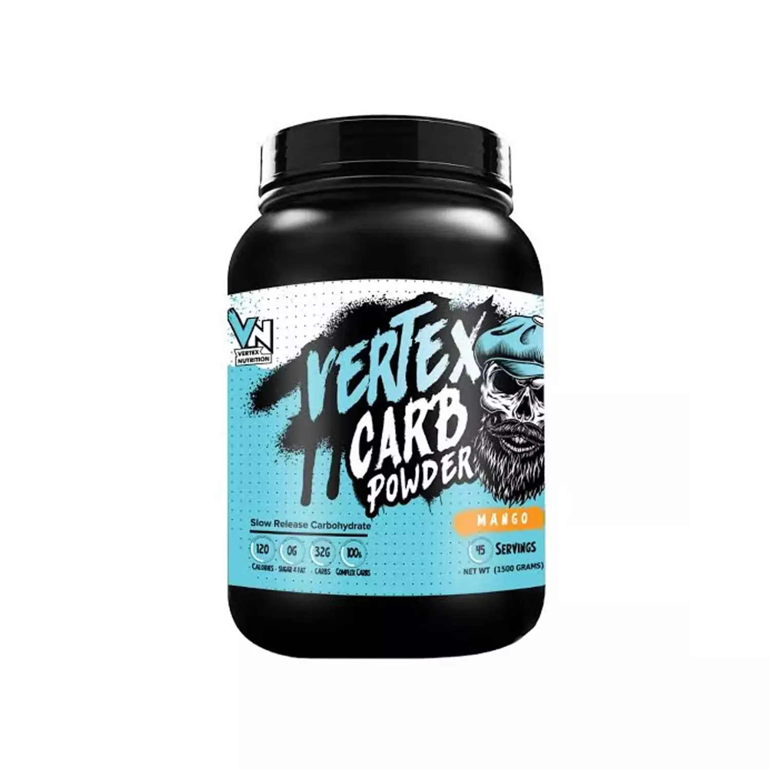 Vertex Nutrition Carb 1.5kg– 45 Servings – Pure Carbs & Energy image