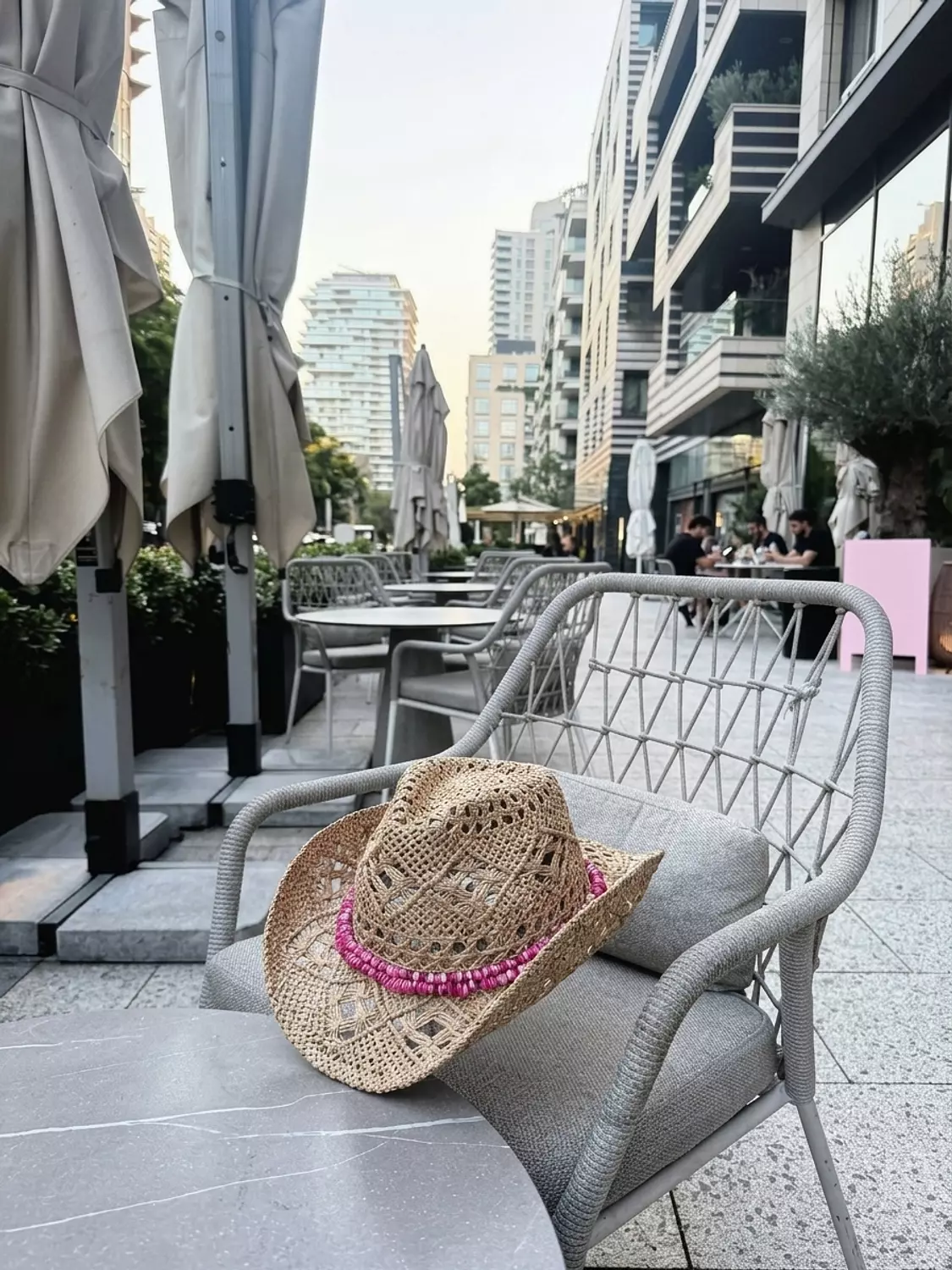 Pink lala hat 1