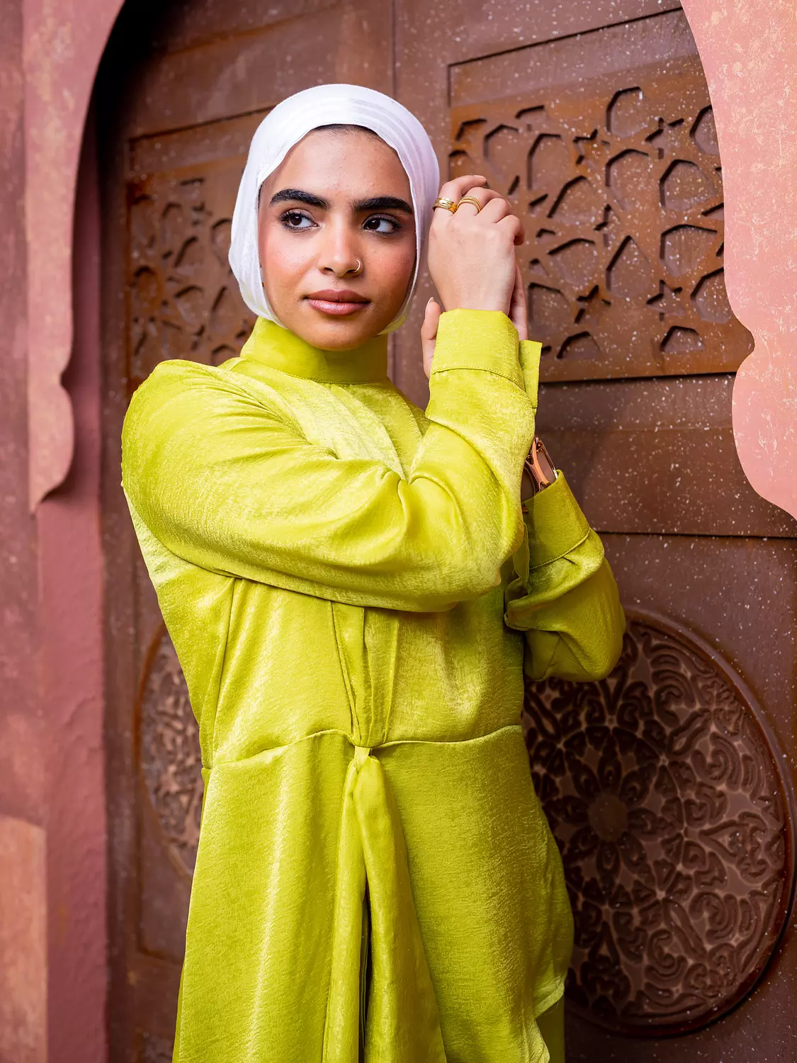 Lime Green Set with Drawstring 4
