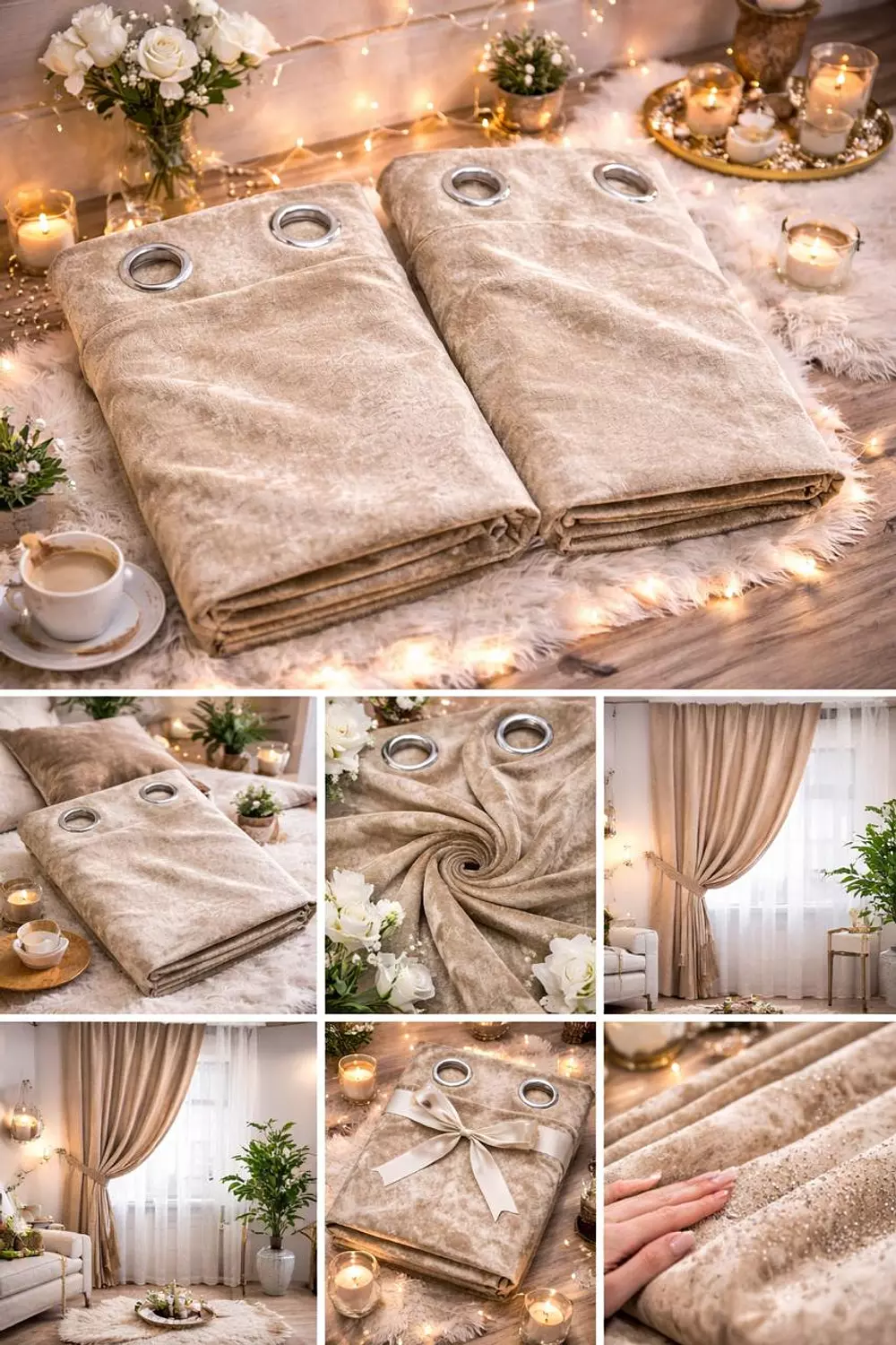 ستاره قطيفه بالحلقات كافيه image