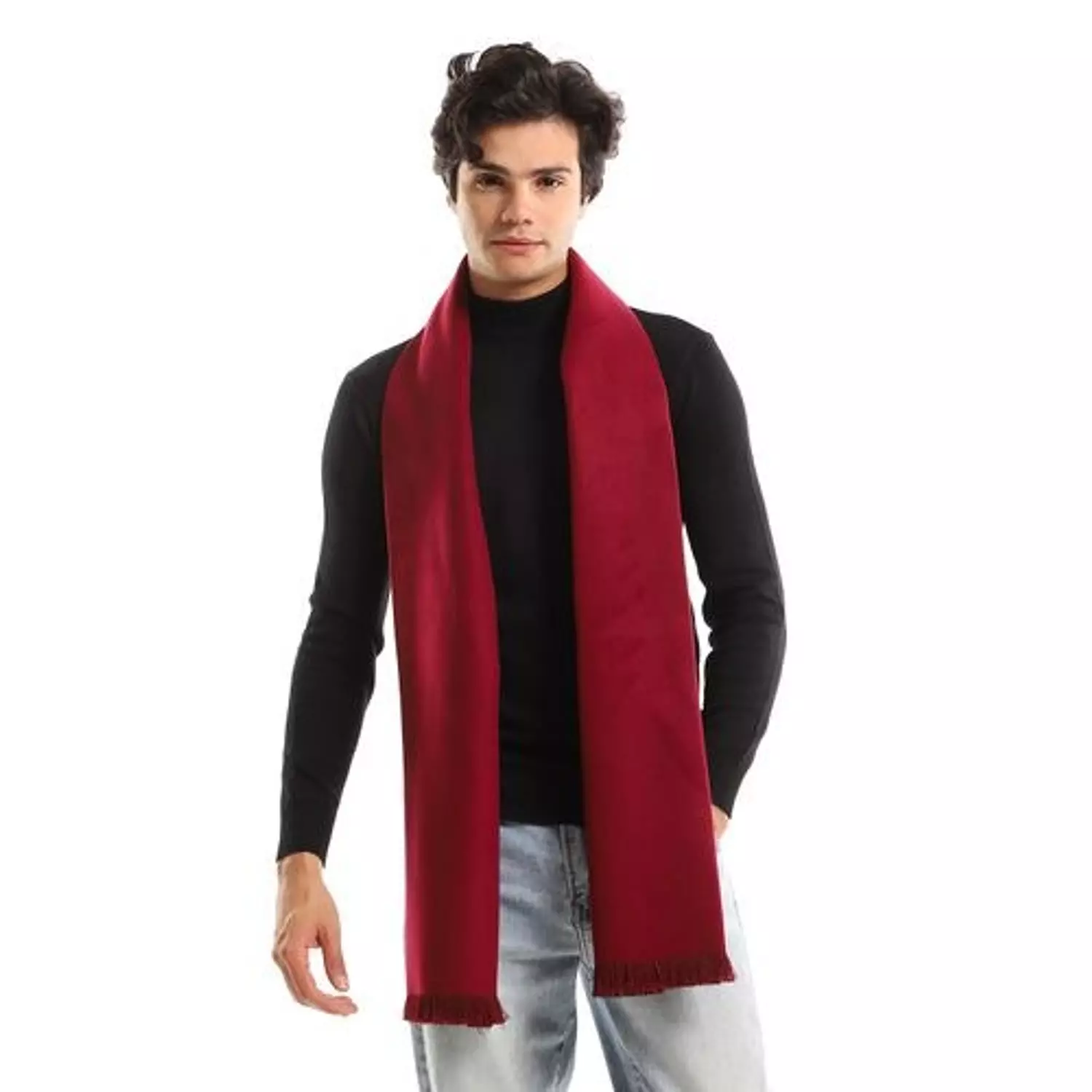 Classic Shawl - 2353 - Burgundy image