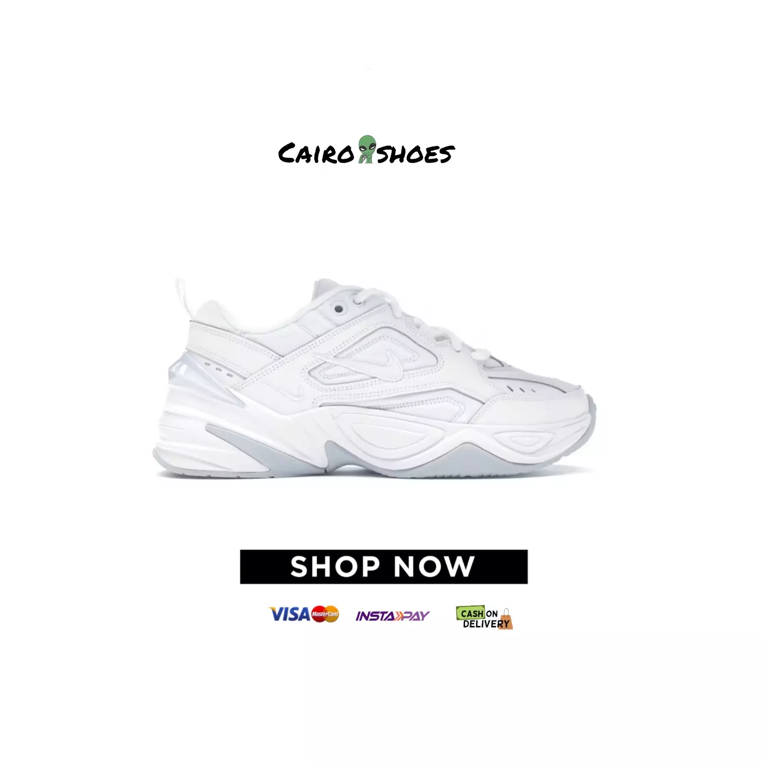 Nike M2K Takno - White Pure Platinum  image