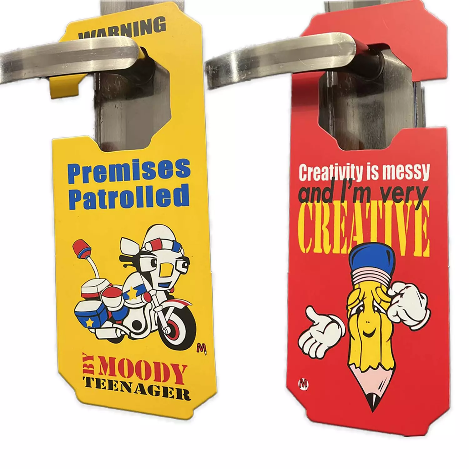  Memo Door Sign (Premises patrolled) & (I 'm very creative)