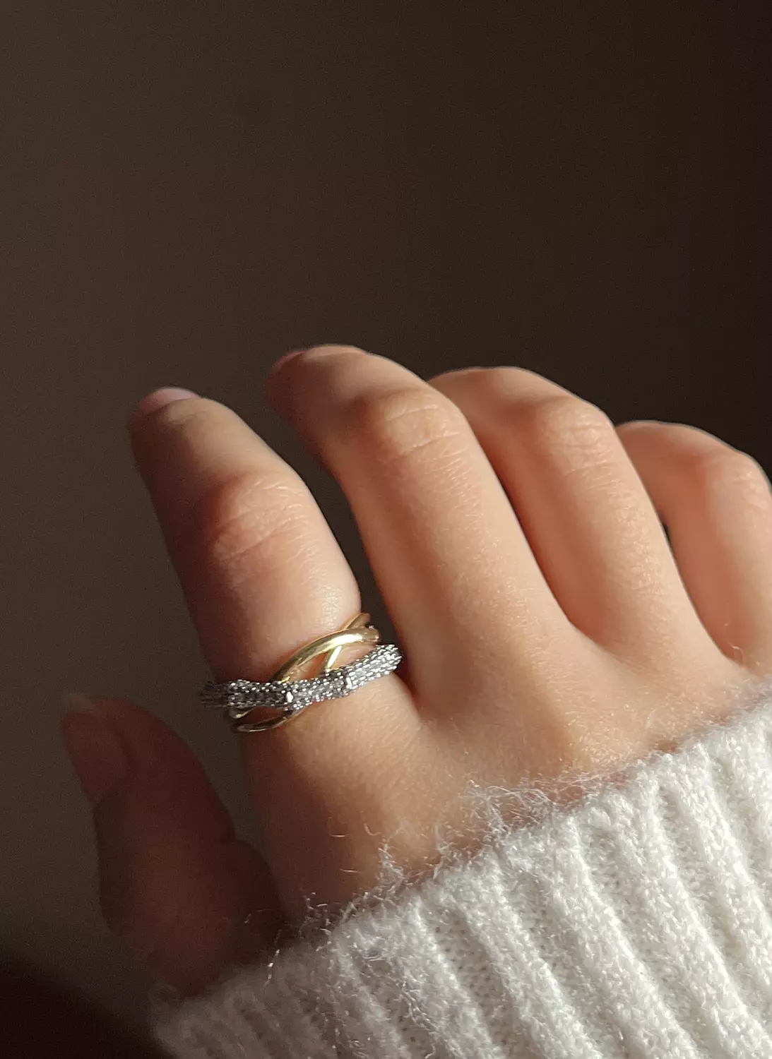 Mix Silver x Gold Ring  image